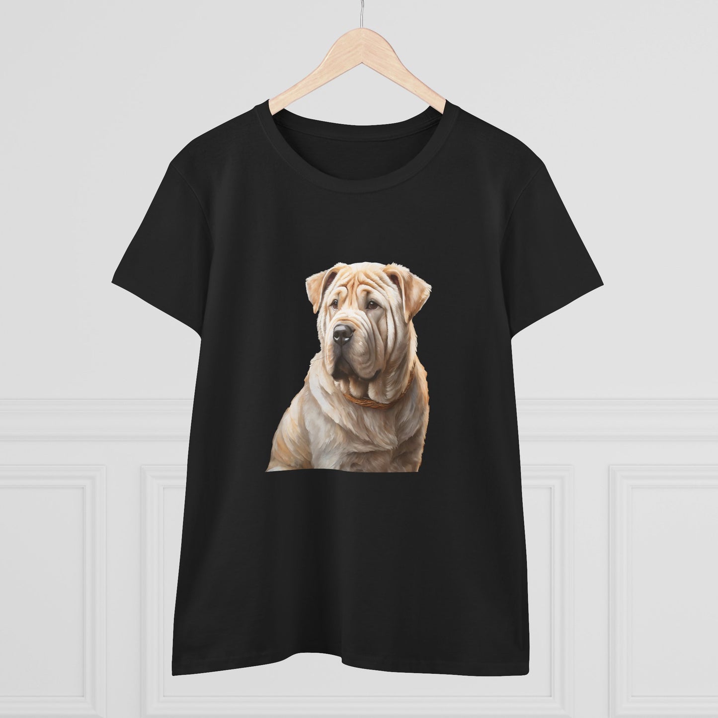 Chinese Shar-Pei Women's Midweight Cotton Tee