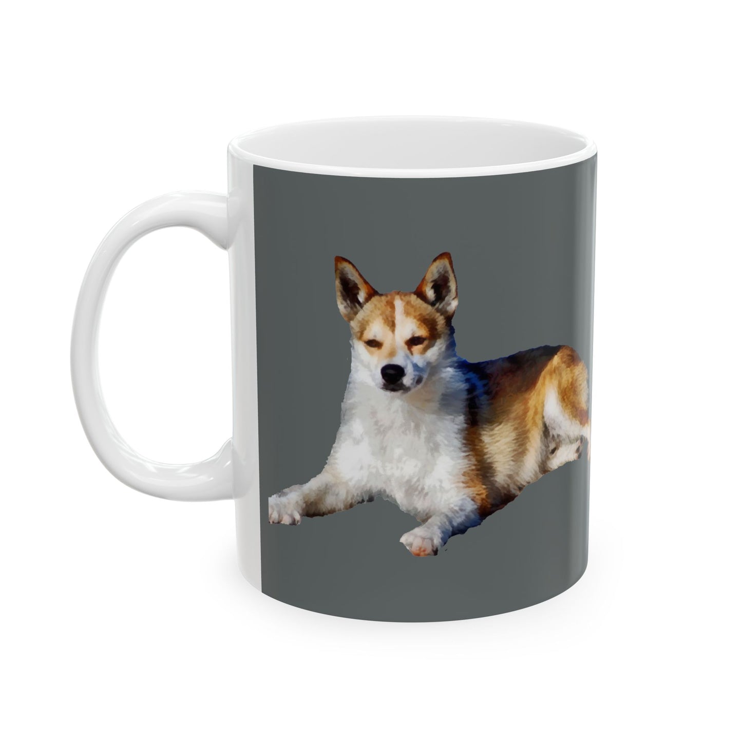 Norwegian Lundehund - Ceramic Mug 11oz