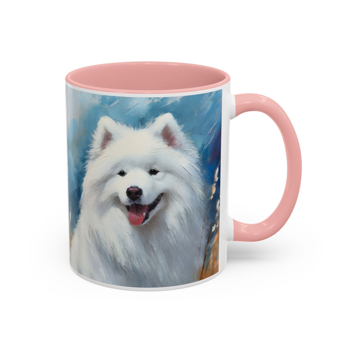 Samoyed Ceramic Accent Mug - 2 Sizes