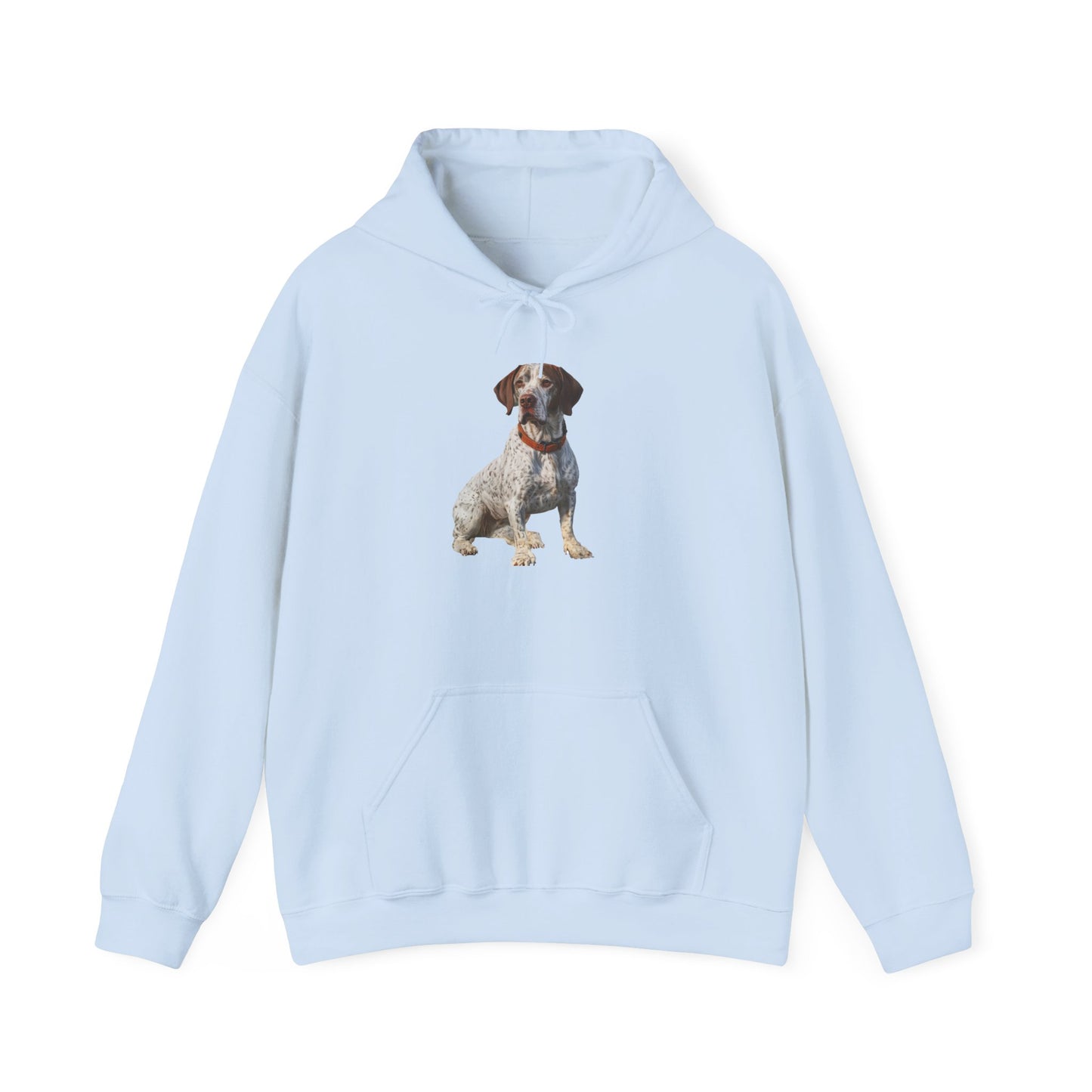 Braque du Bourbonnais Unisex 50/50 Hooded Sweatshirt