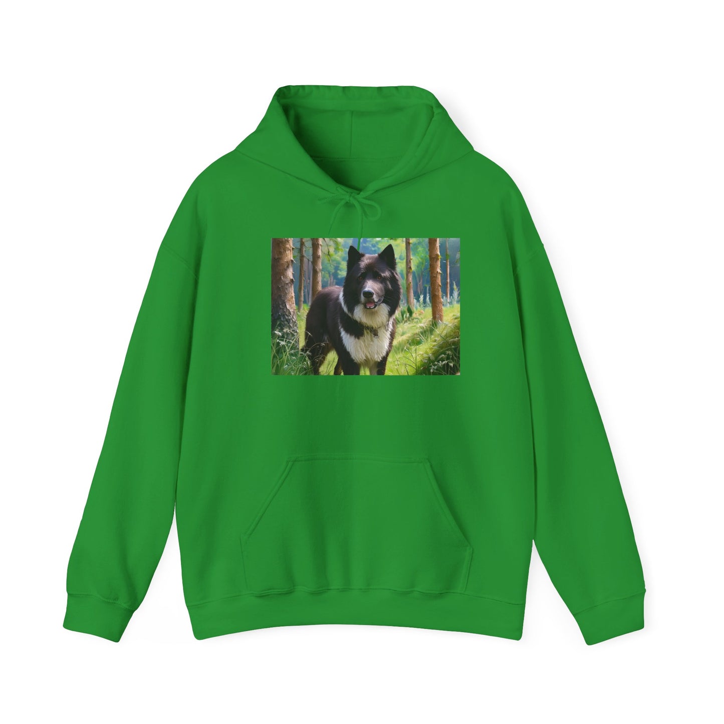 Karelian Bear Dog Unisex Cozy Hooded Sweatshirt