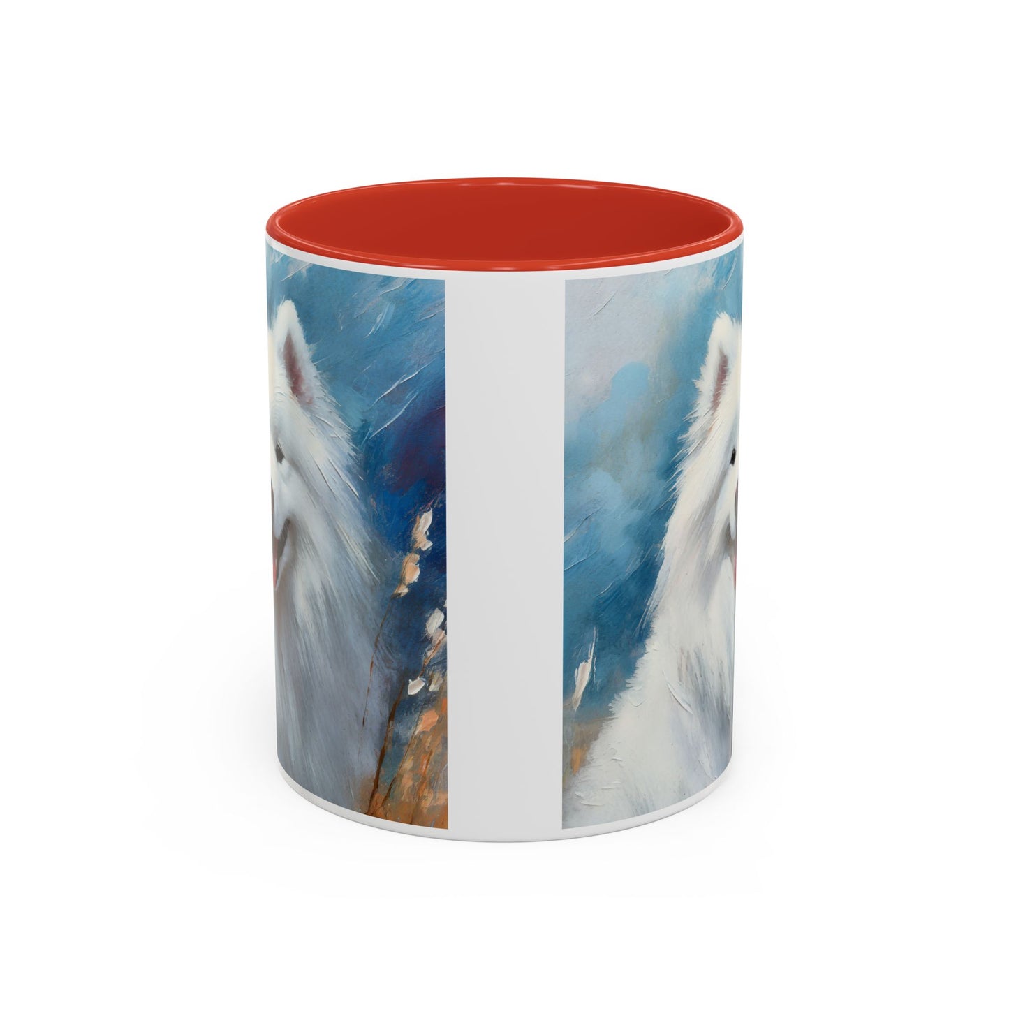 Samoyed Ceramic Accent Mug - 2 Sizes