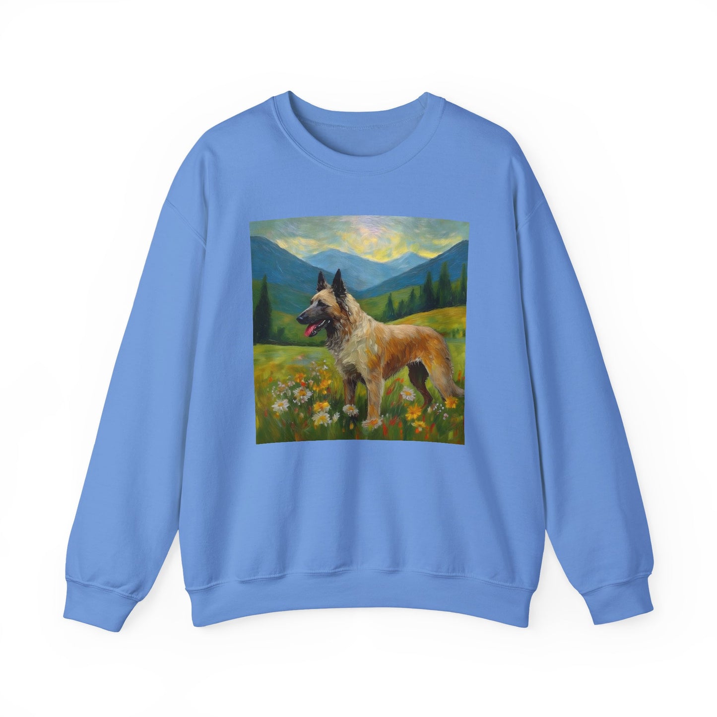Belgian Laekenois Unisex 50/50 Crewneck Sweatshirt