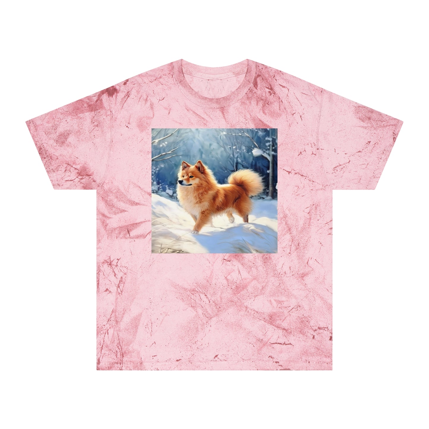 Finnish Spitz - Unisex Color Blast T-Shirt