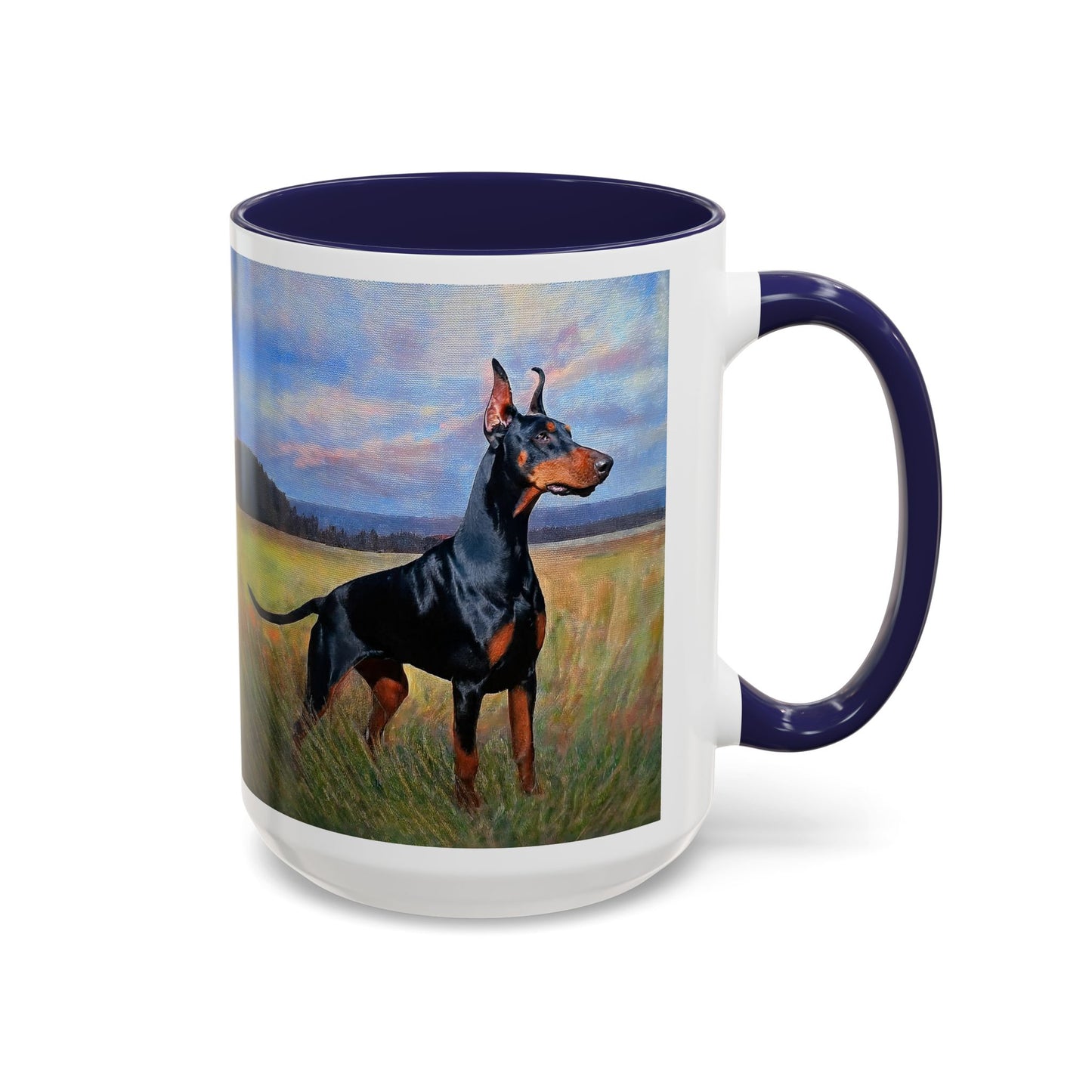 Doberman Pinscher #2 - Accent Coffee Mug
