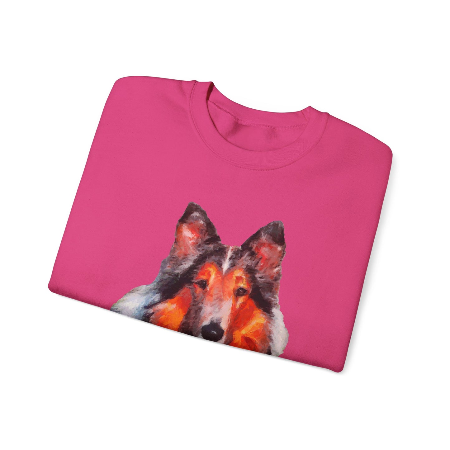 Rough Coated Collie - Cozy Companion Crewneck Sweatshirt
