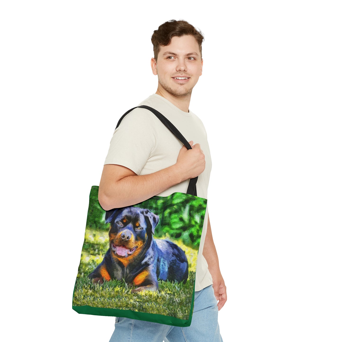 Rottweiler 'Lina' Tote Bag