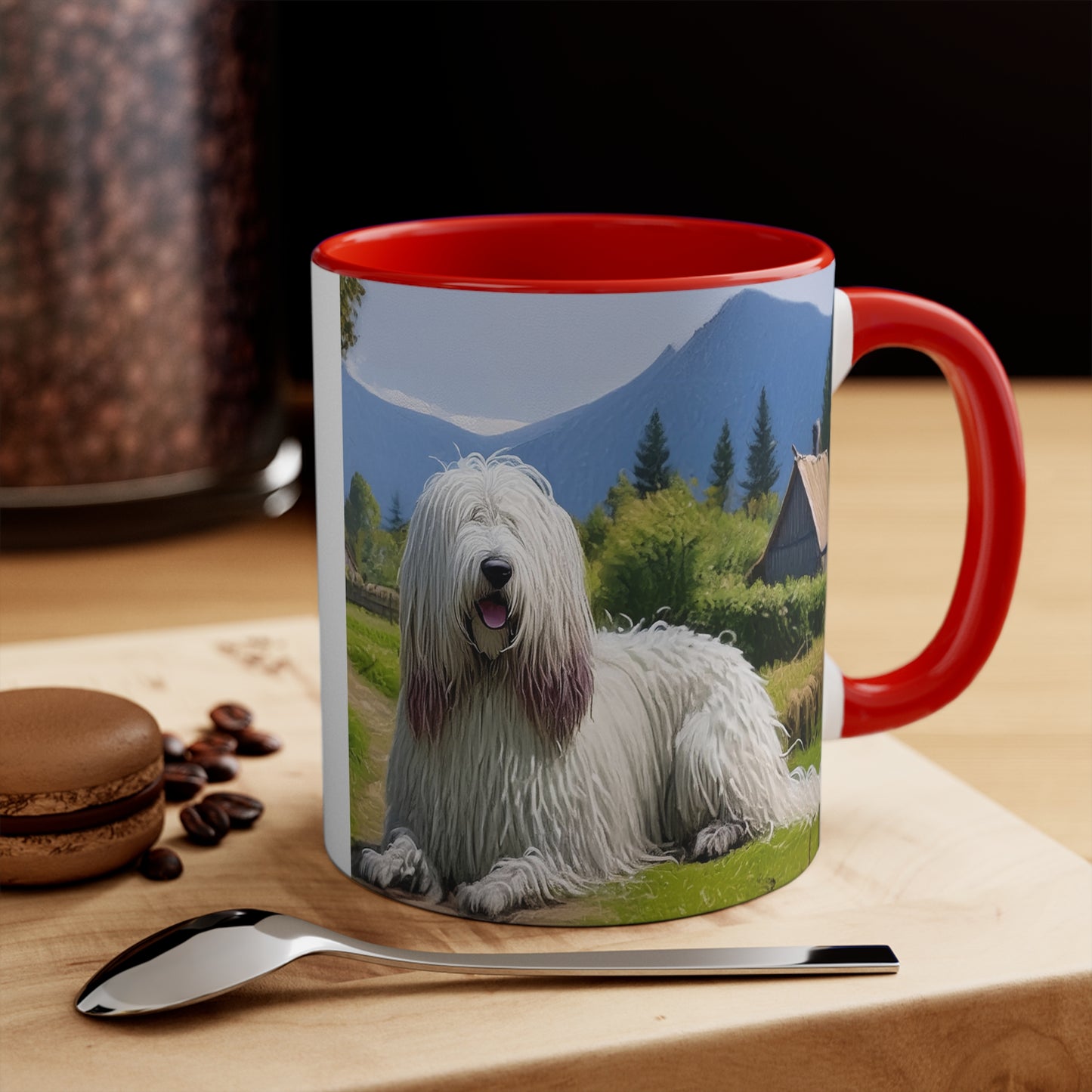 Hungarian Komondor 11oz Ceramic Accent Mug