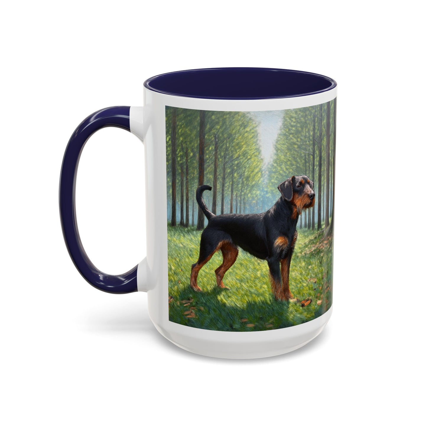 Jagdterrier Ceramic Accent Coffee Mug - Perfect for Paws and Brews
