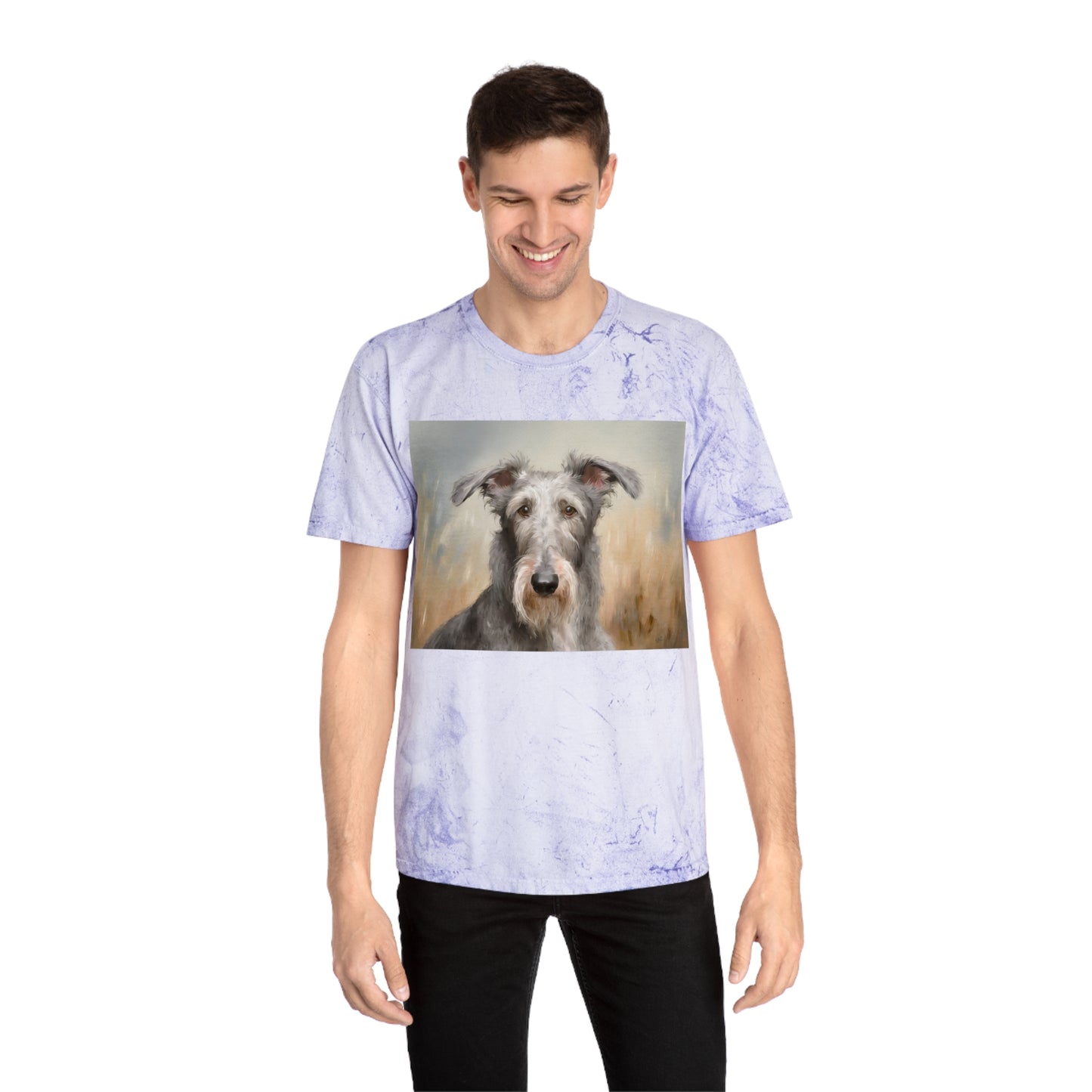 Scottish Deerhound Unisex Color Blast T-Shirt