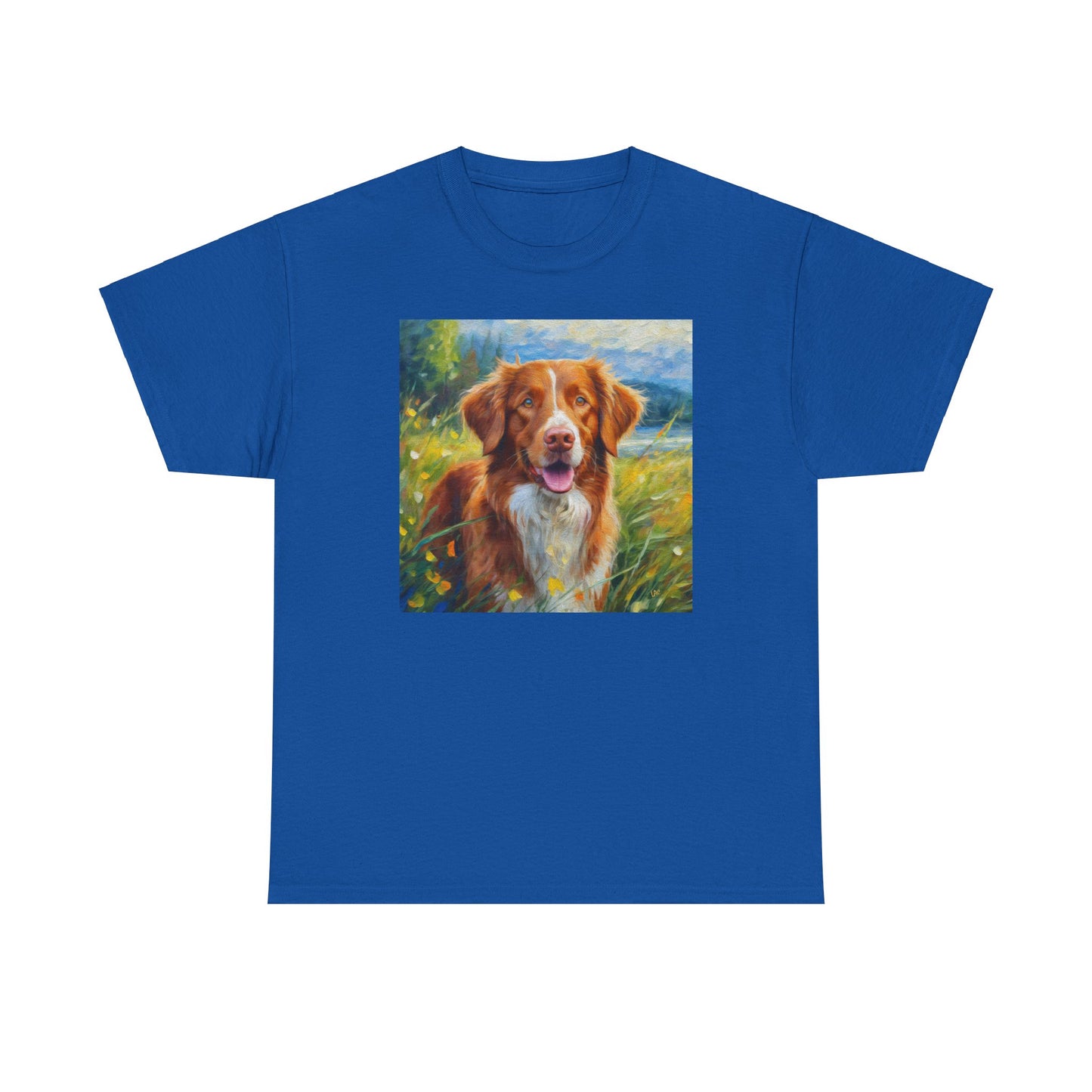 Nova Scotia Duck Tolling Retriever 'Dixie' Heavy Cotton Tee