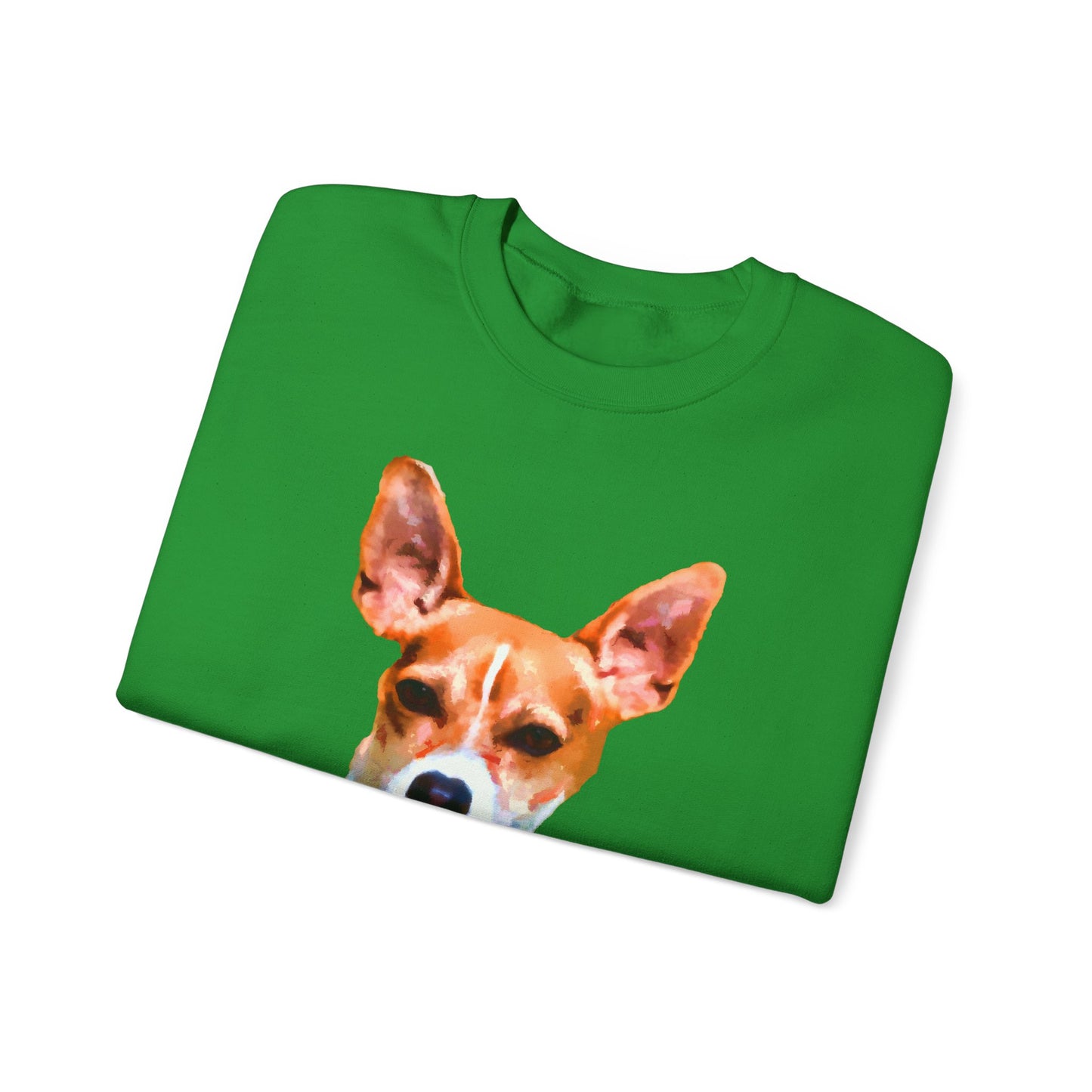 Rat Terrier Unisex 50/50 Crewneck Sweatshirt