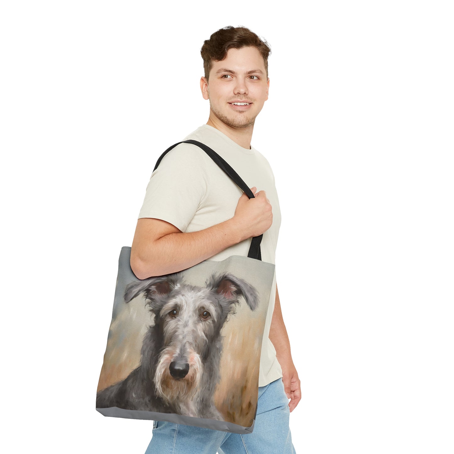 Scottish Deerhound Tote Bag