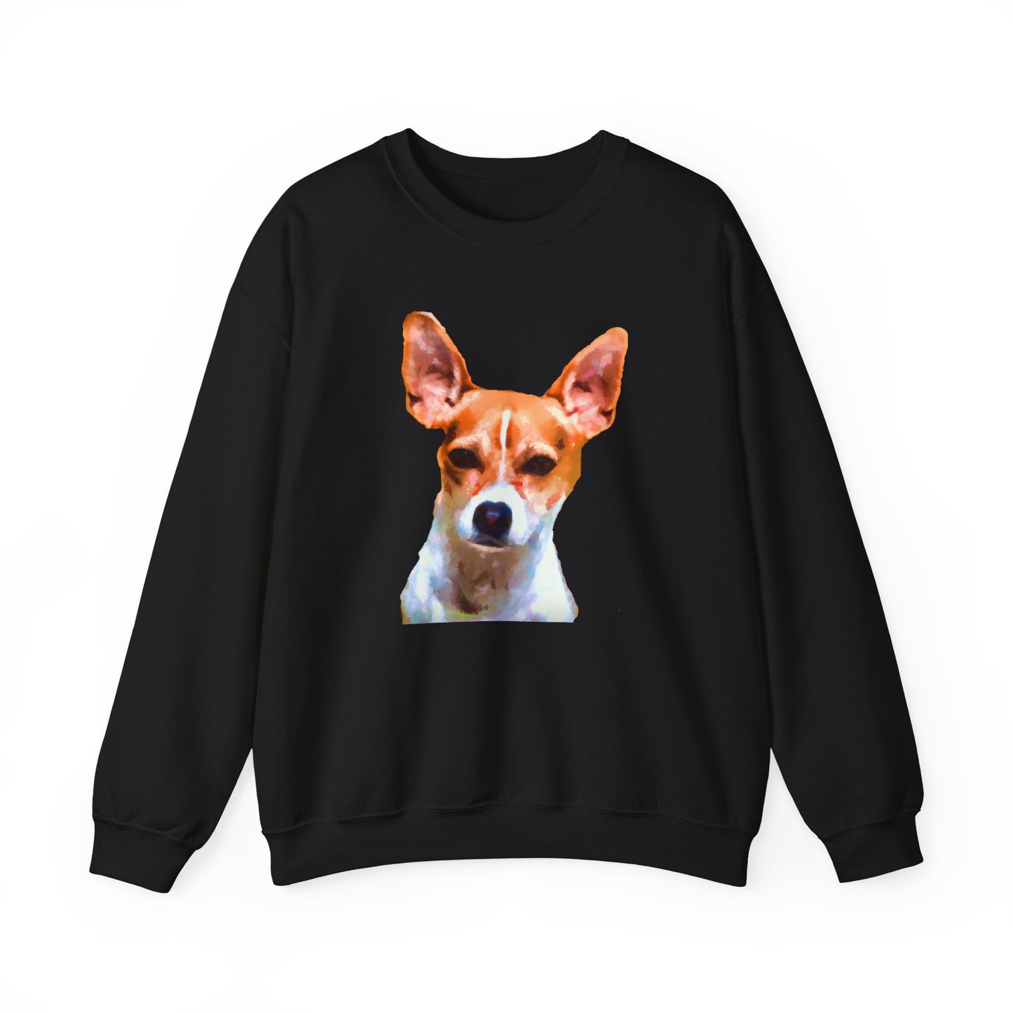 Rat Terrier Unisex 50/50 Crewneck Sweatshirt