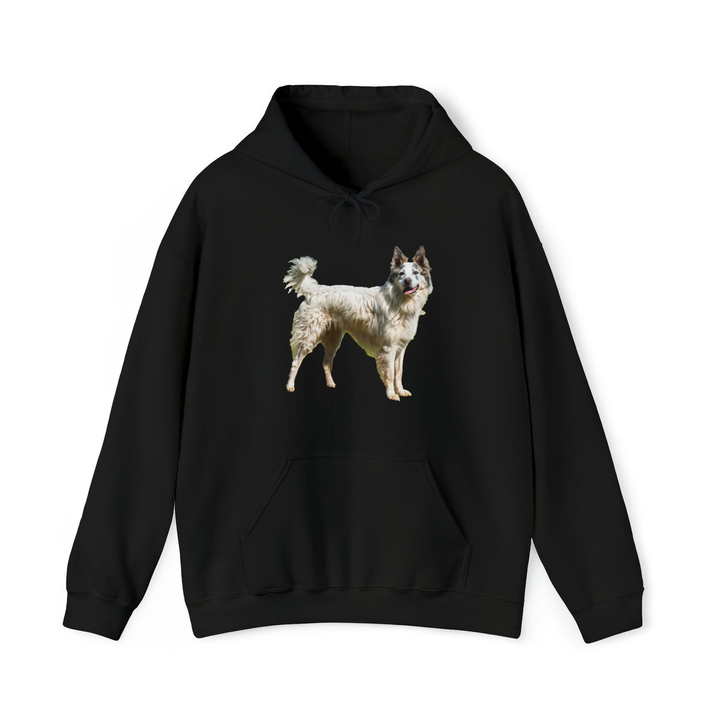 Pyrenean Shepherd Unisex 50/50 Hooded Sweatshirt