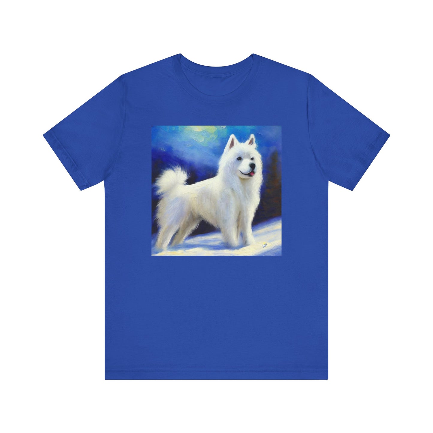 American Eskimo Dog Unisex Jersey Short Sleeve Tee