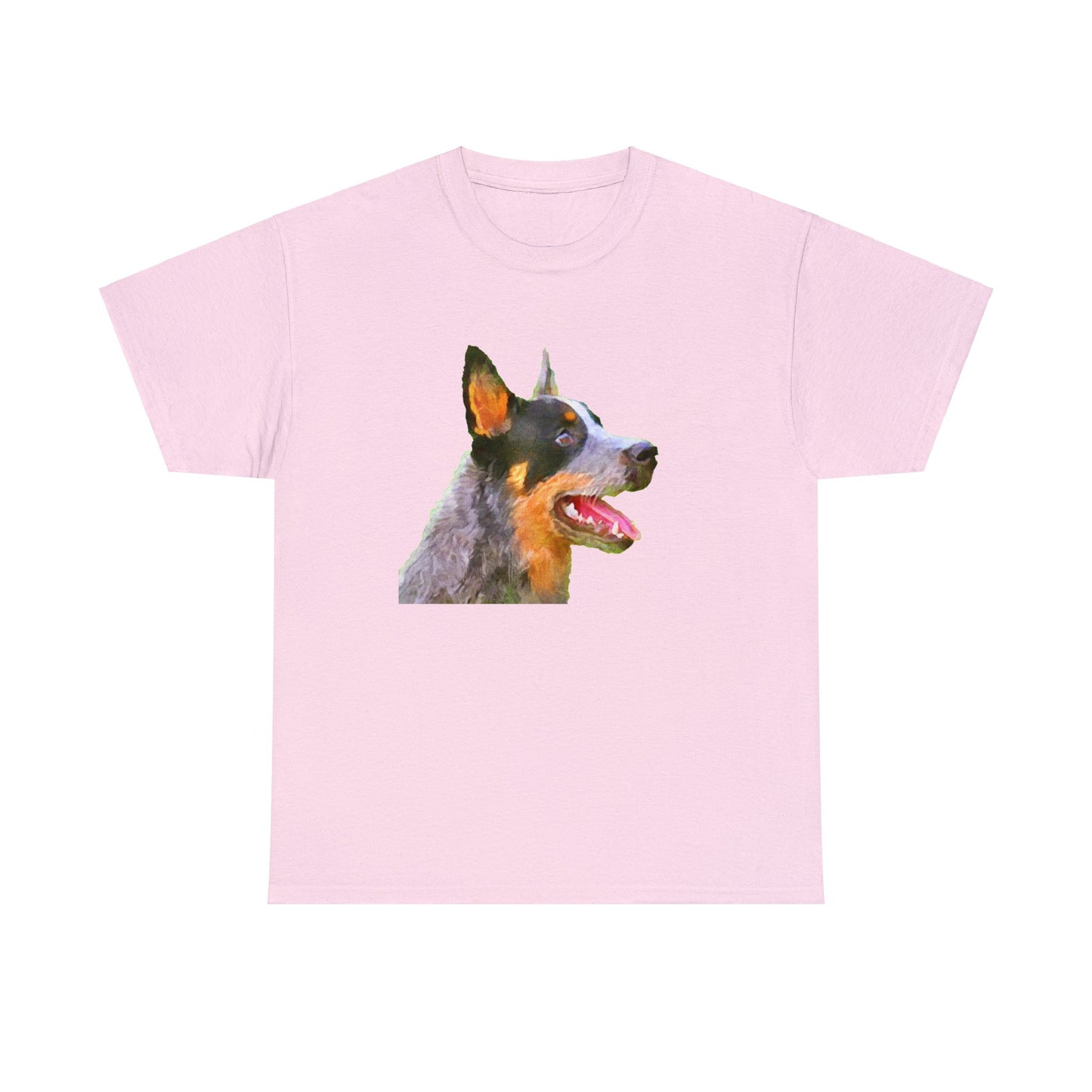 Blue Heeler 'Percy' Unisex Heavy Cotton Tee