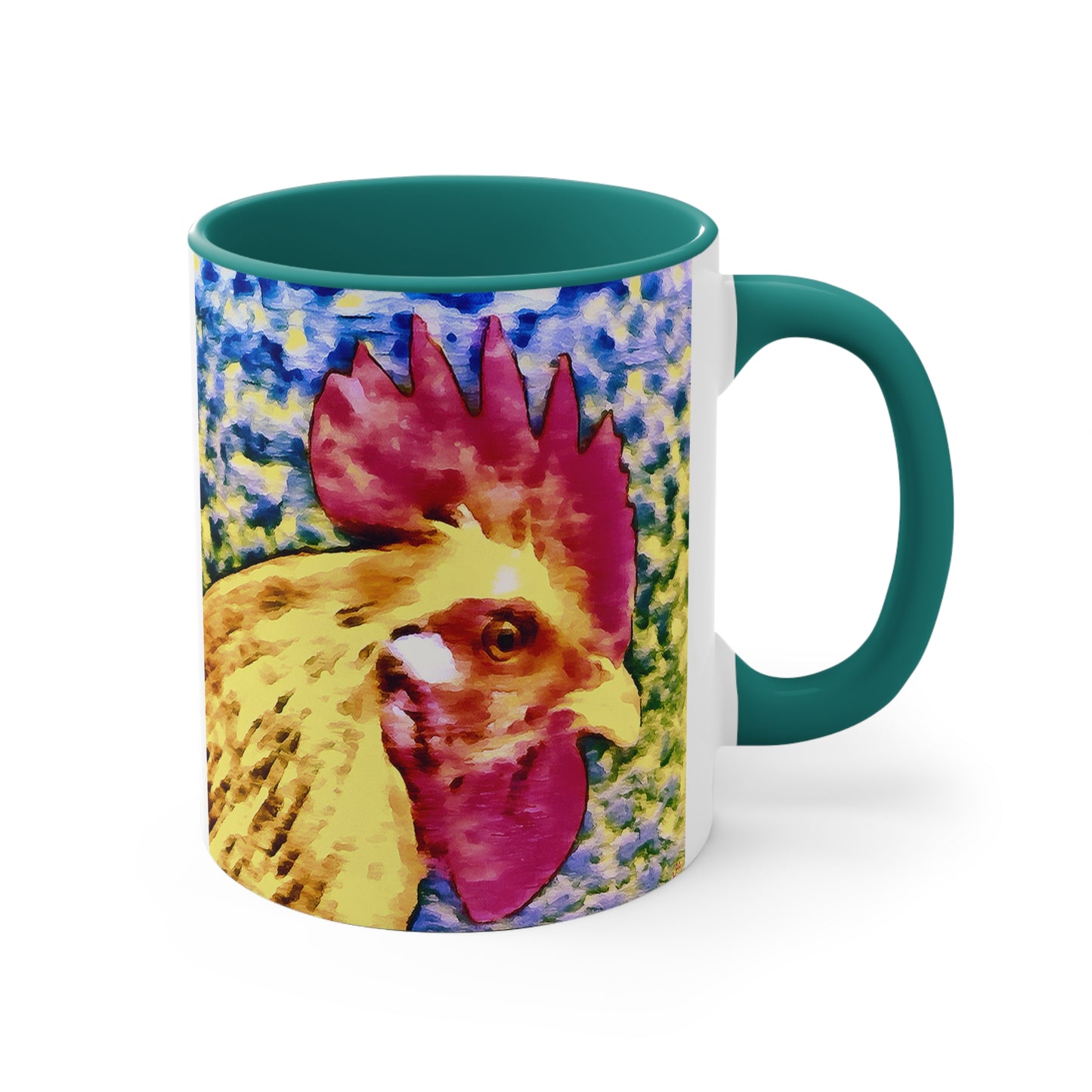 Rooster 'Spencer' Accent Coffee Mug, 11oz