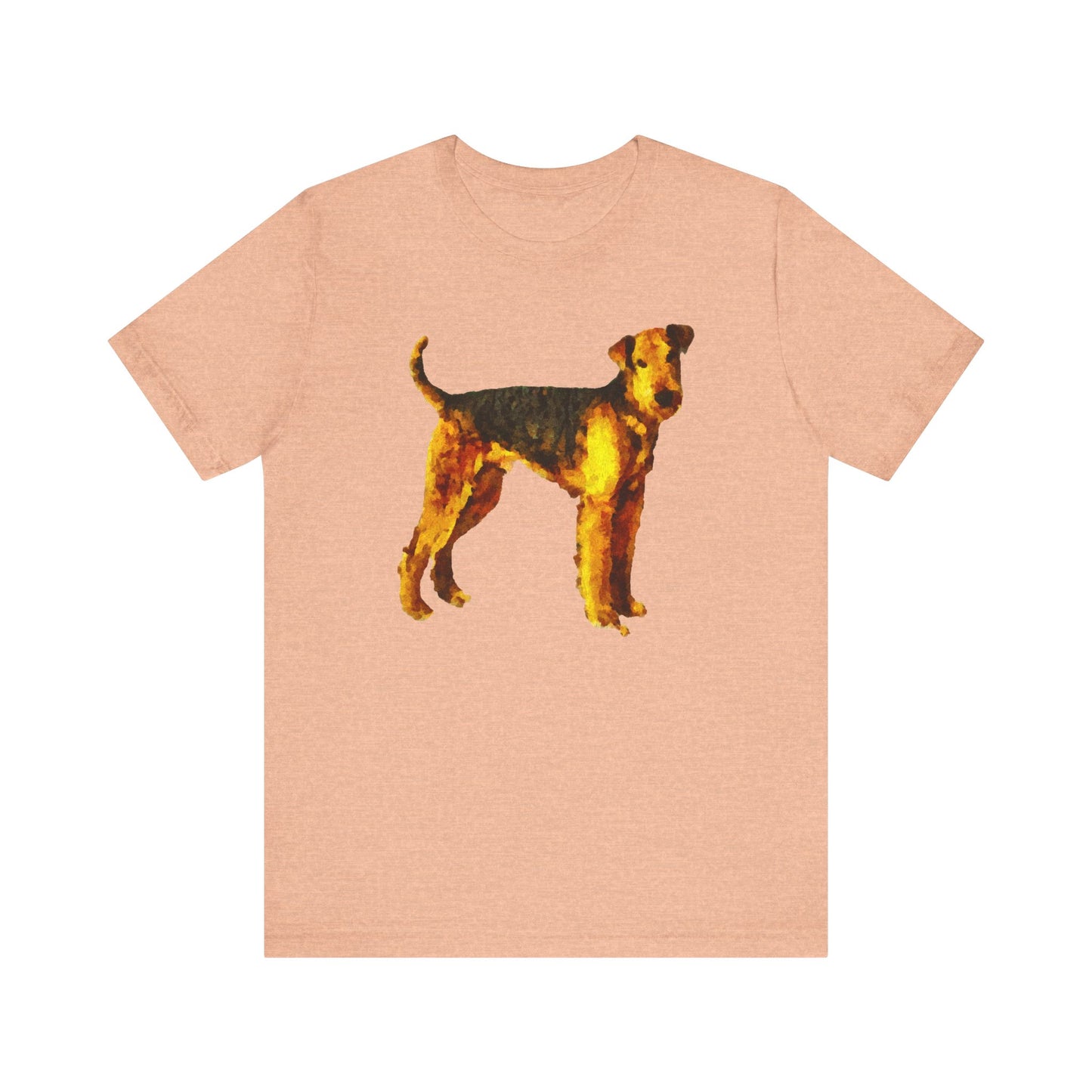 Airedale Terrier 'Lucy' Unisex Jersey Short Sleeve Tee