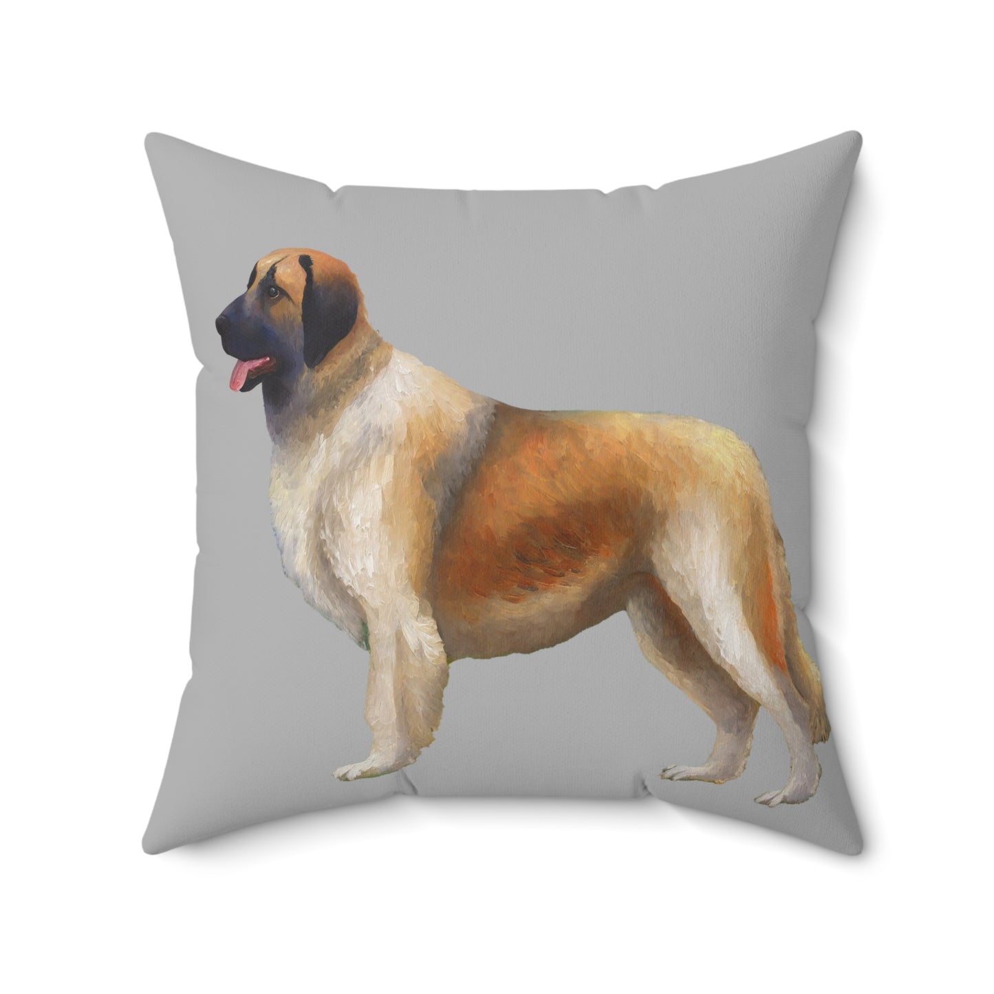 Anatolian Shepherd Spun Polyester Square Pillow