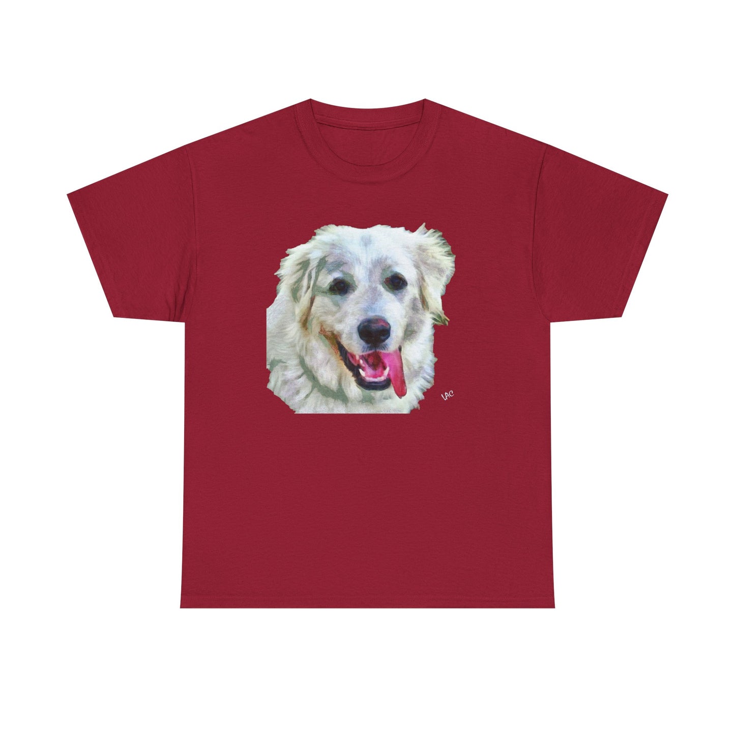 Great Pyreneees 'Heidi' Unisex Heavy Cotton Tee