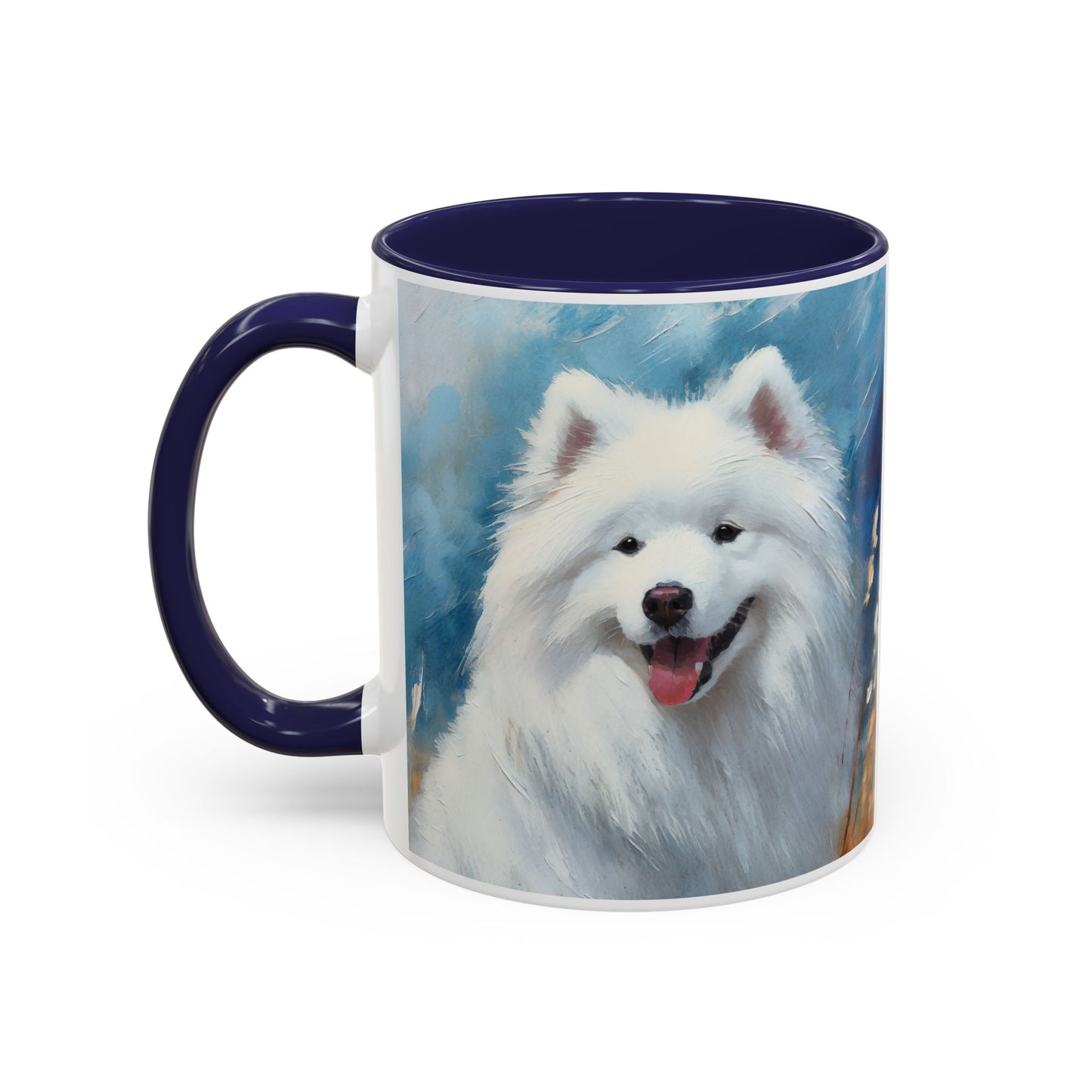 Samoyed Ceramic Accent Mug - 2 Sizes