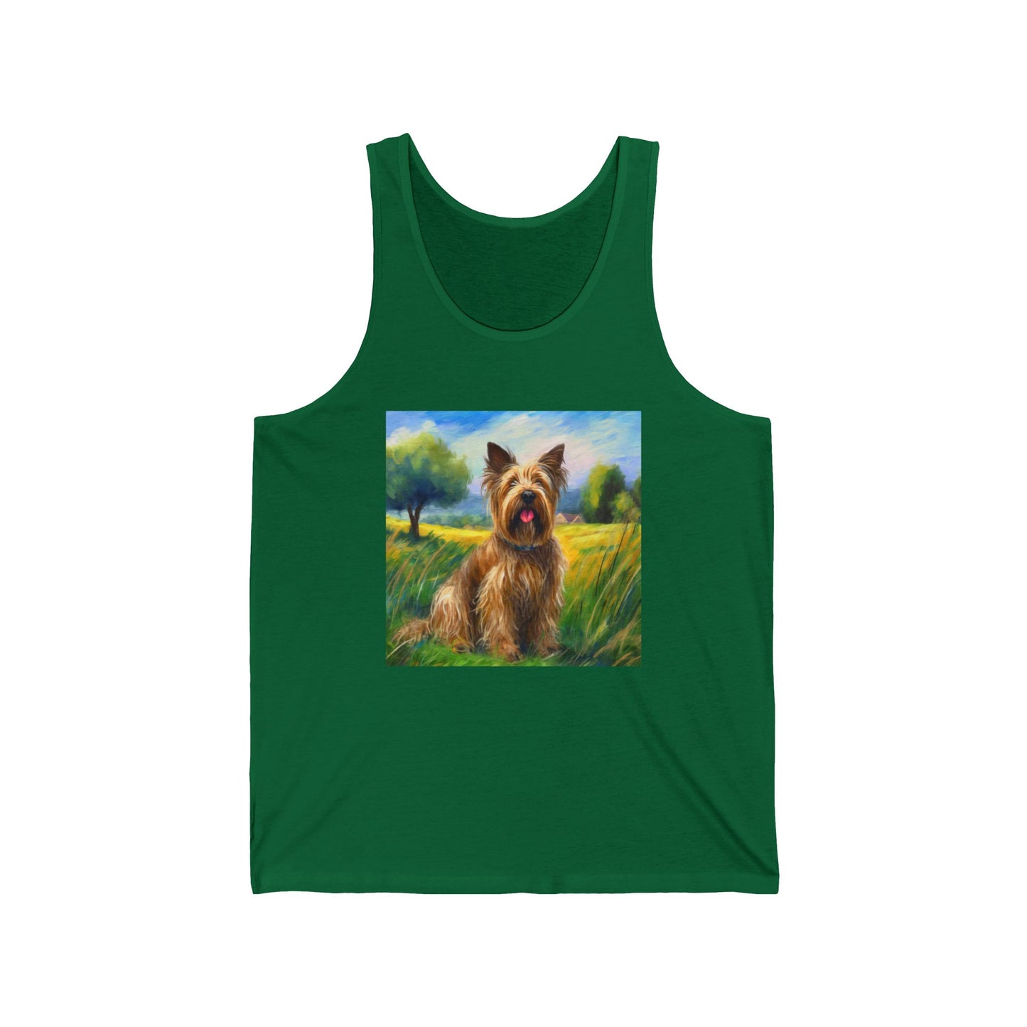 Briard - Unisex Jersey Tank Top