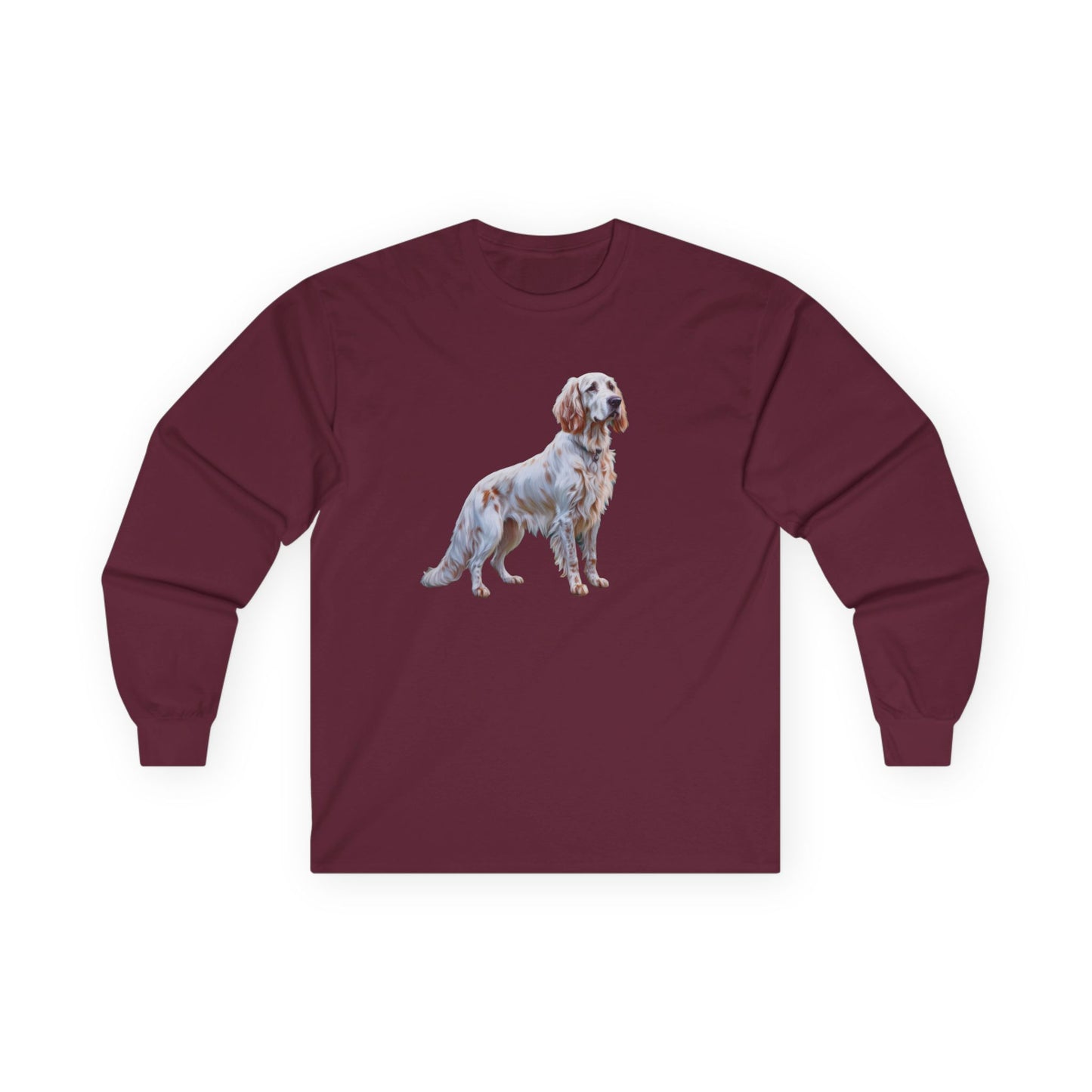 English Setter #2 - Classic Cotton Long Sleeve Tee