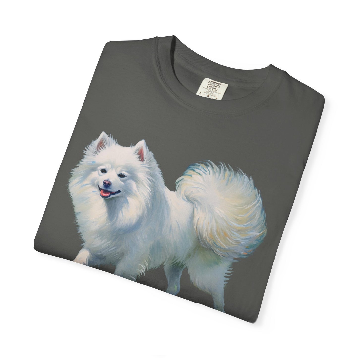 Japanese Spitz - Unisex Relaxed Garment-Dyed T-shirt