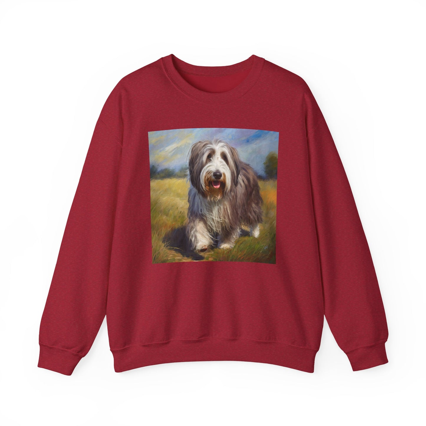 Bearded Collie Charm Crewneck Sweatshirt
