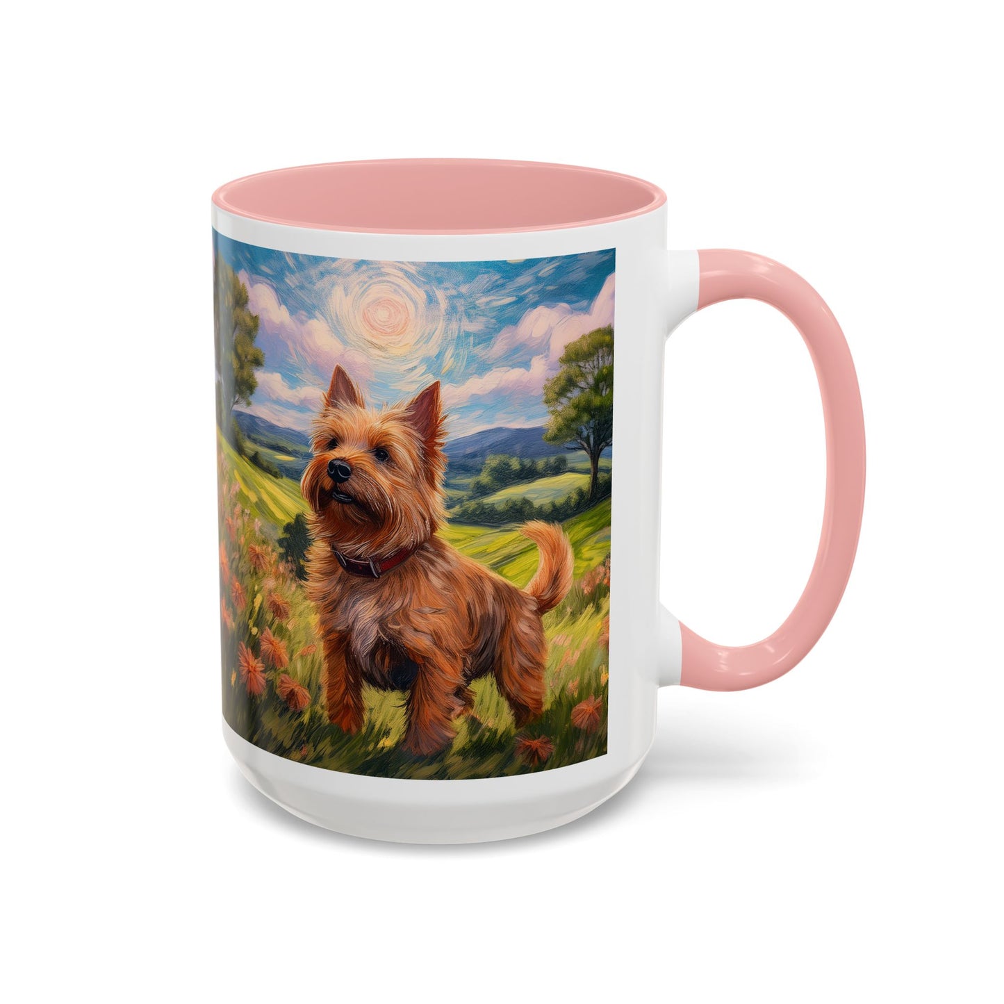 Norwich Terrier Accent Coffee Mug