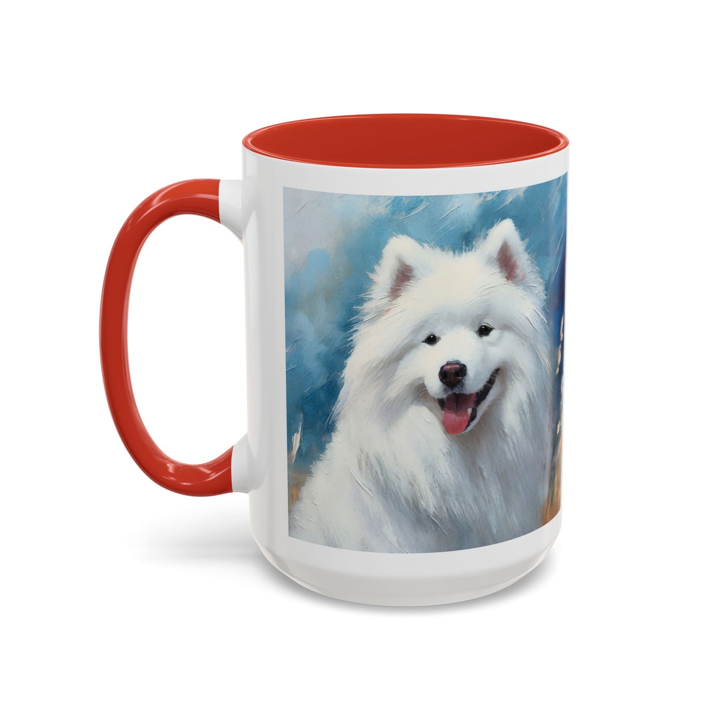 Samoyed Ceramic Accent Mug - 2 Sizes