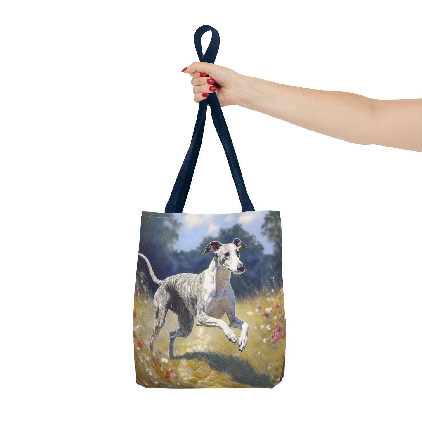 Whippet -- Polyester Tote Bag (AOP)