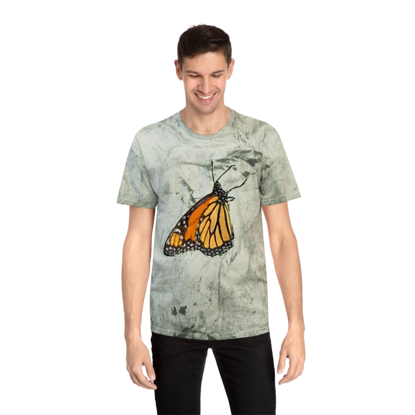 Moonarch Butterfly Unisex Cotton Color Blast T-Shirt