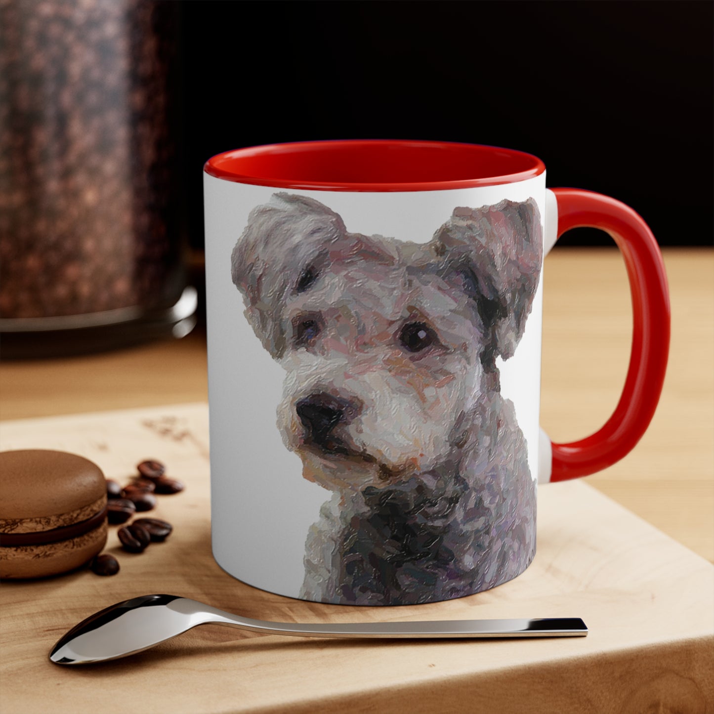 Hungarian Pumi Accent Coffee Mug, 11oz