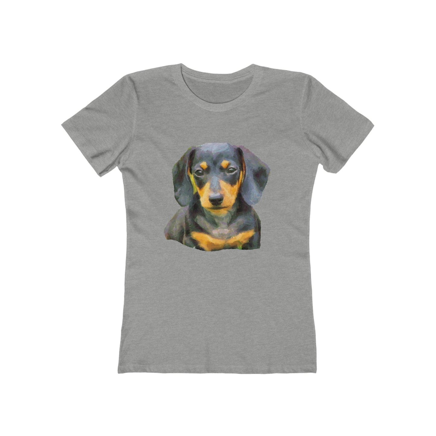 Dachshund 'Doxie #2' Women's Slim Fit T-Shirt