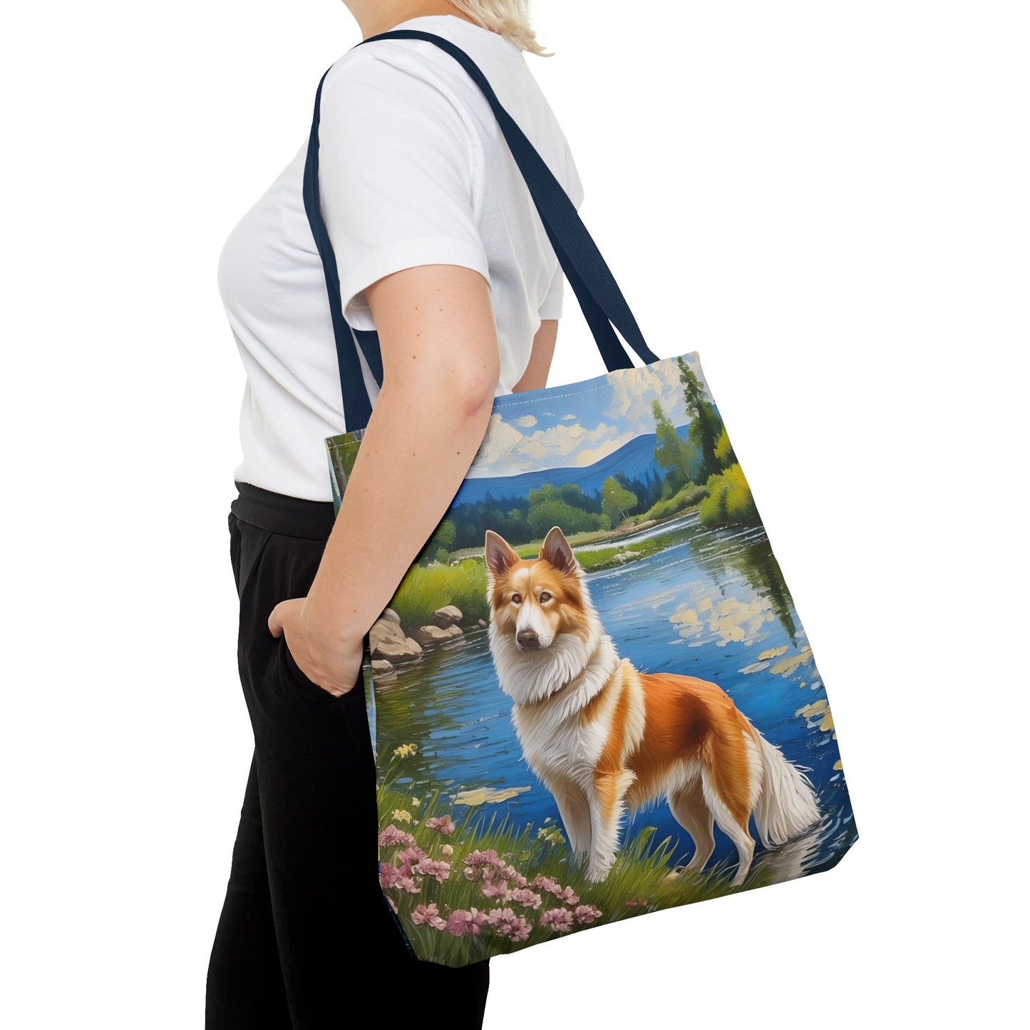 Norrbottenspets - Polyester Tote Bag (AOP)
