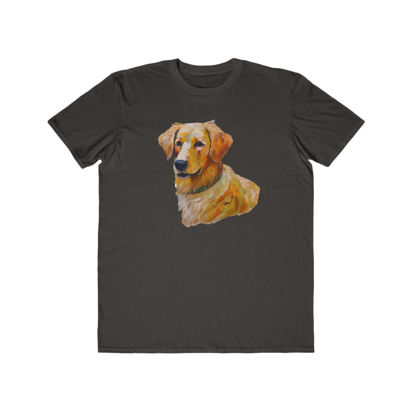 Golden Retriever Puppy Men's Lightweight Fashion Tee