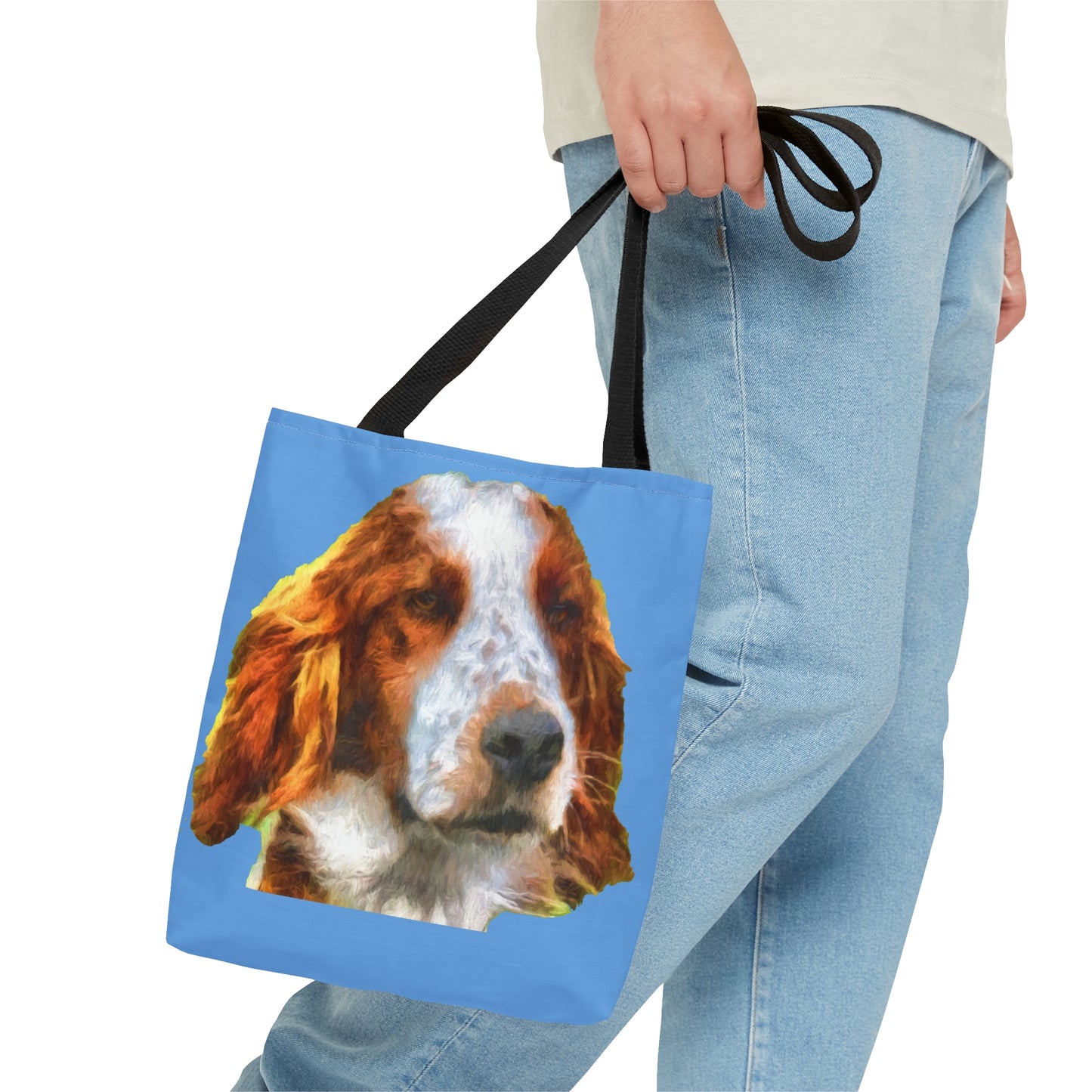 Irish Red & White Setter 'Keela' Tote Bag