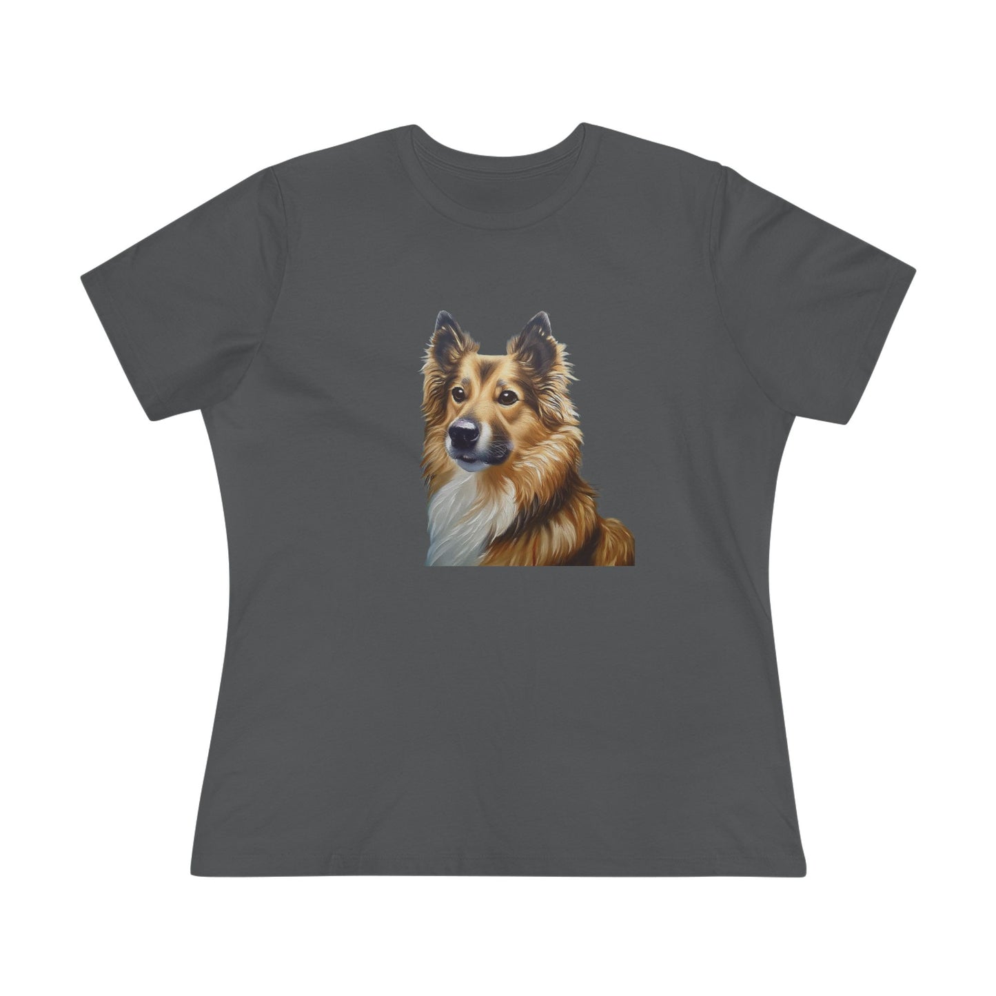 Icelandic Sheepdog Women's Relaxed Fit Cotton Tee