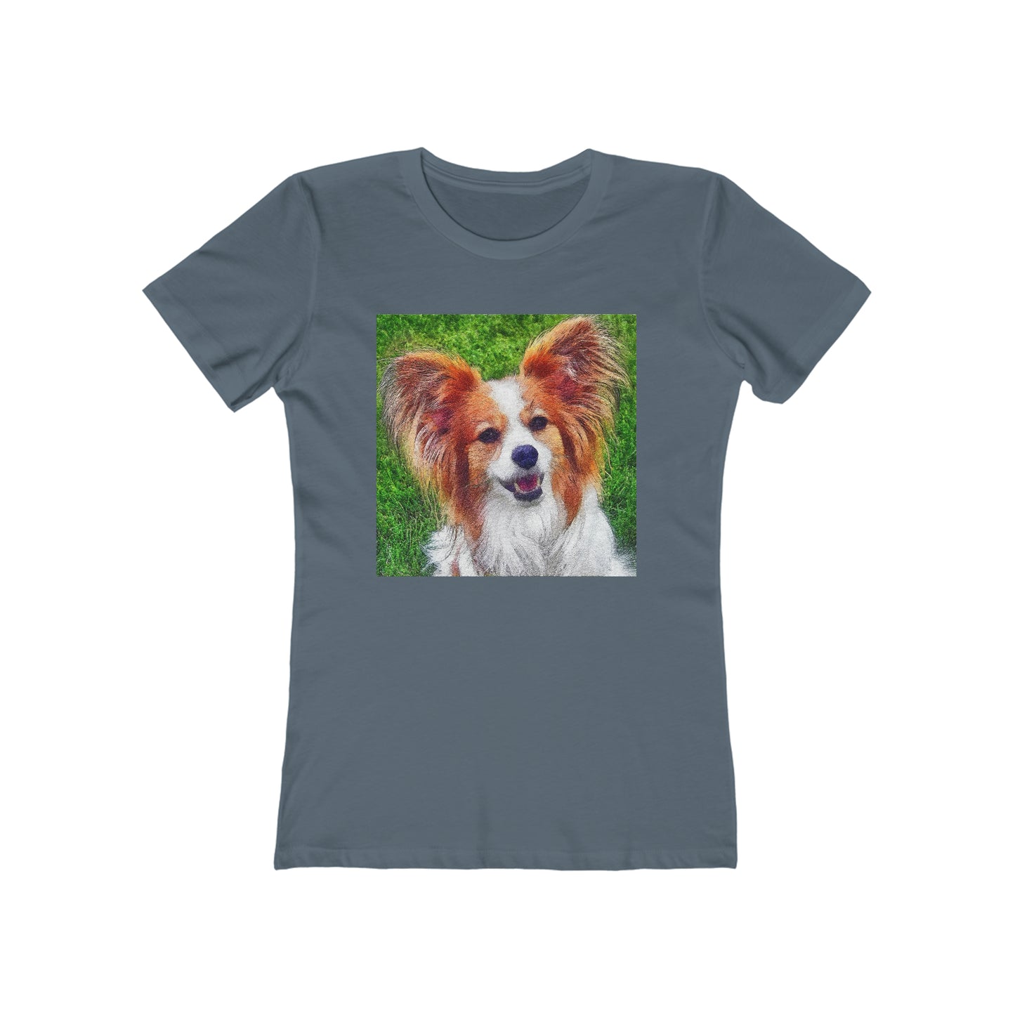 Papillon Women's Slim Fit Ringspun Cotton T-Shirt