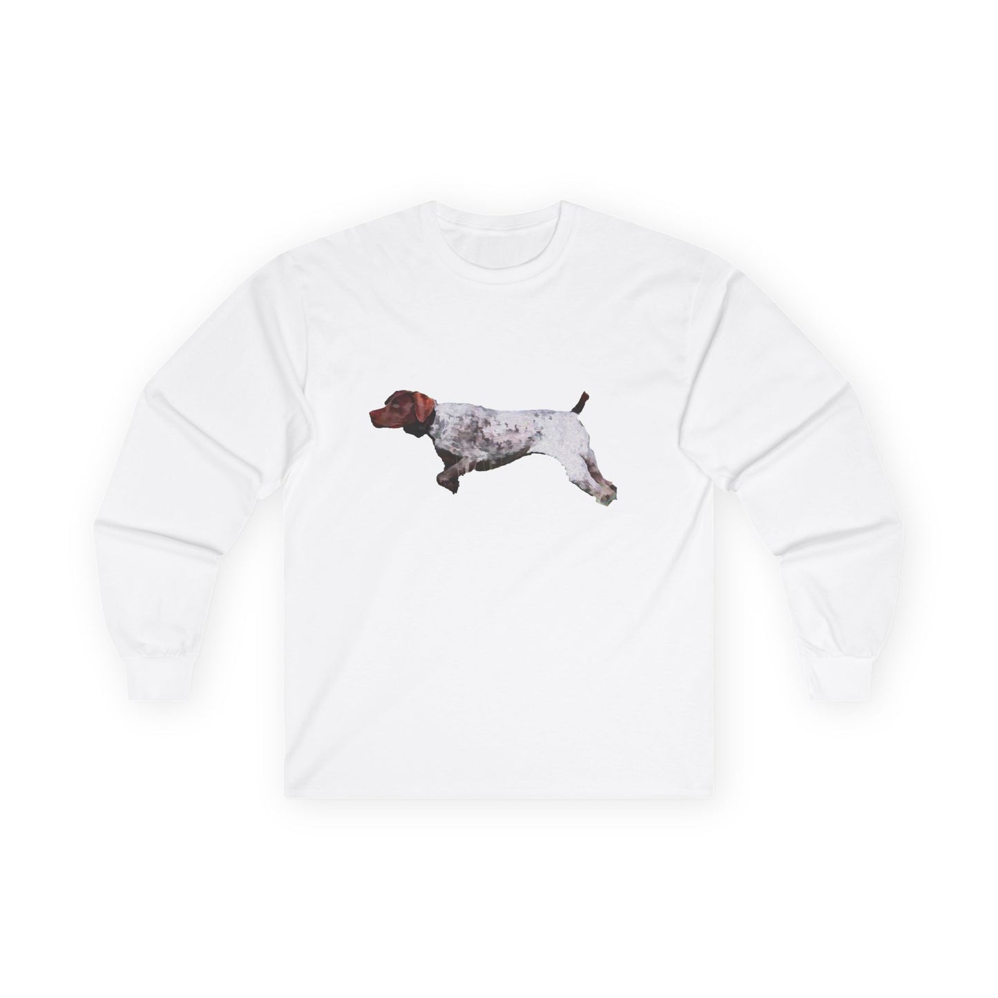 German Shorthaired Pointer "On Point" Classic Cotton Long Sleeve Tee
