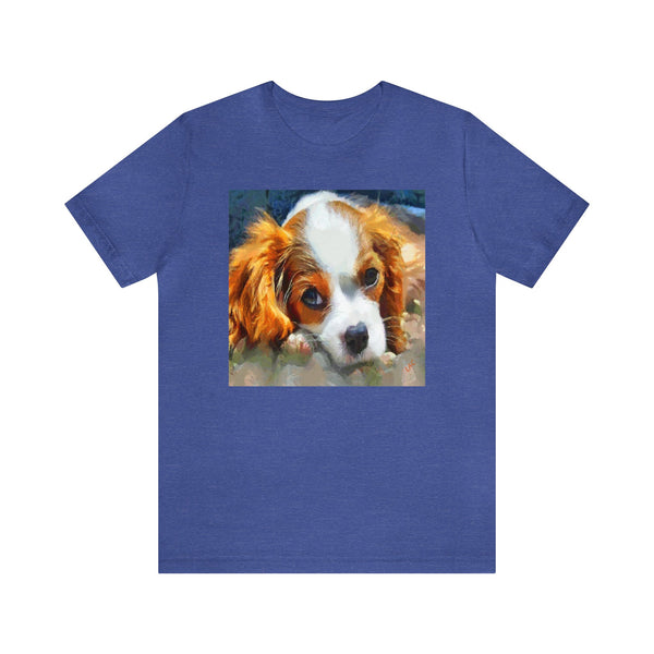 King Charles Spaniel "Puppy #2" -  Classic Jersey Short Sleeve Tee