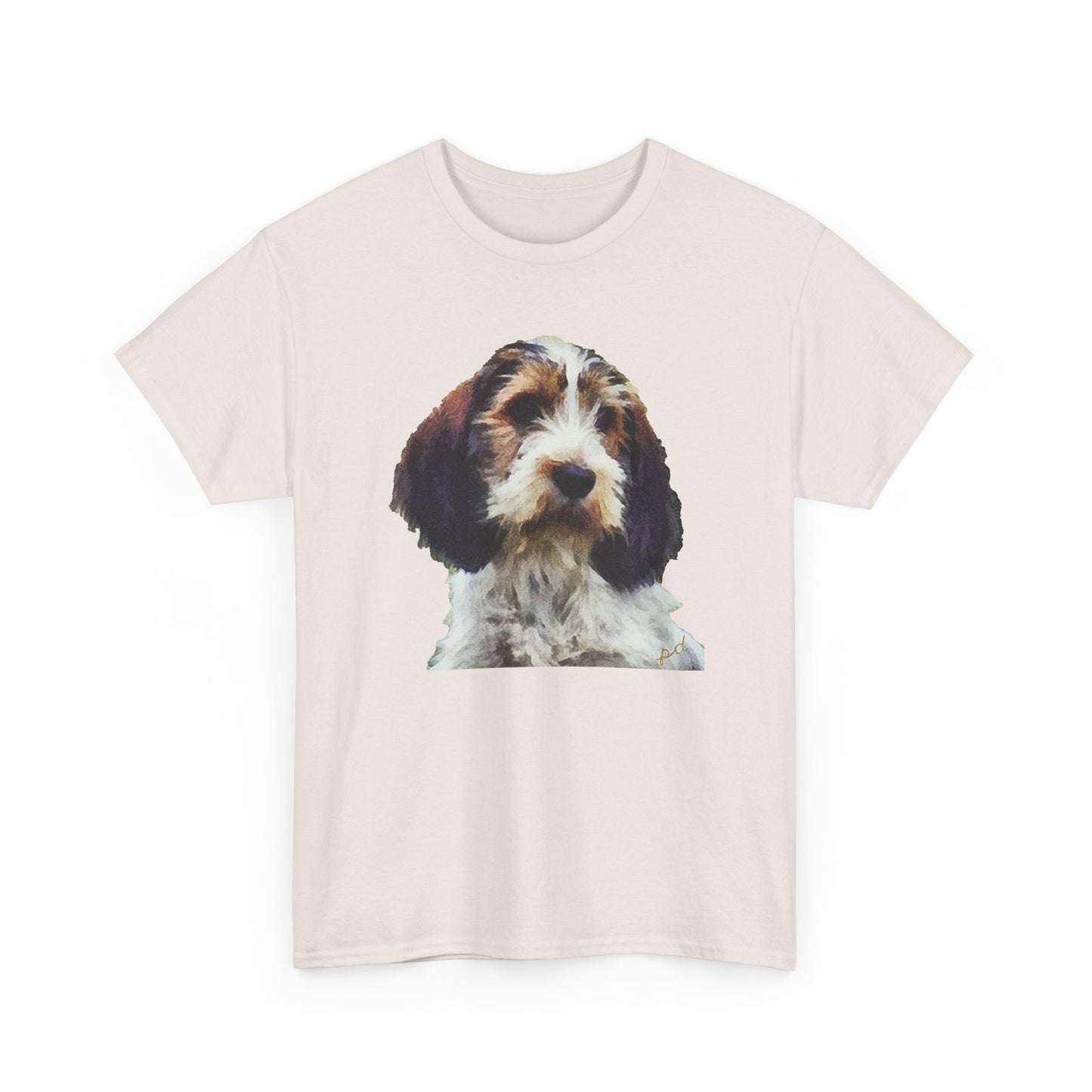 Petit Basset Griffon Unisex Heavy Cotton Tee