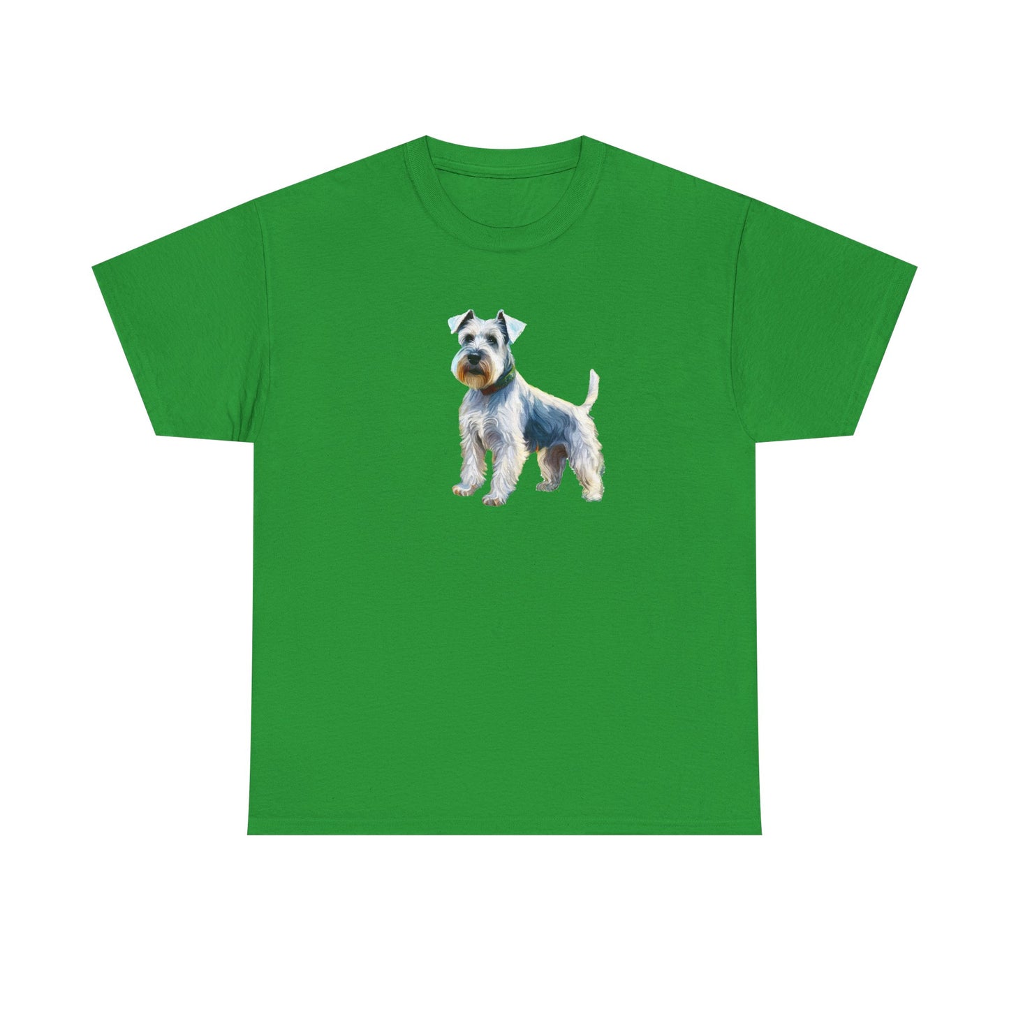 White Schnazer Unisex Heavy Cotton Tee