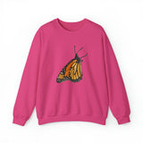 Monarch Butterfly - Unisex 50/50  Crewneck Sweatshirt