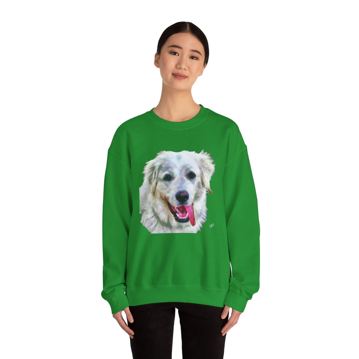 Great Pyrenees Unisex 50/50 Crewneck Sweatshirt