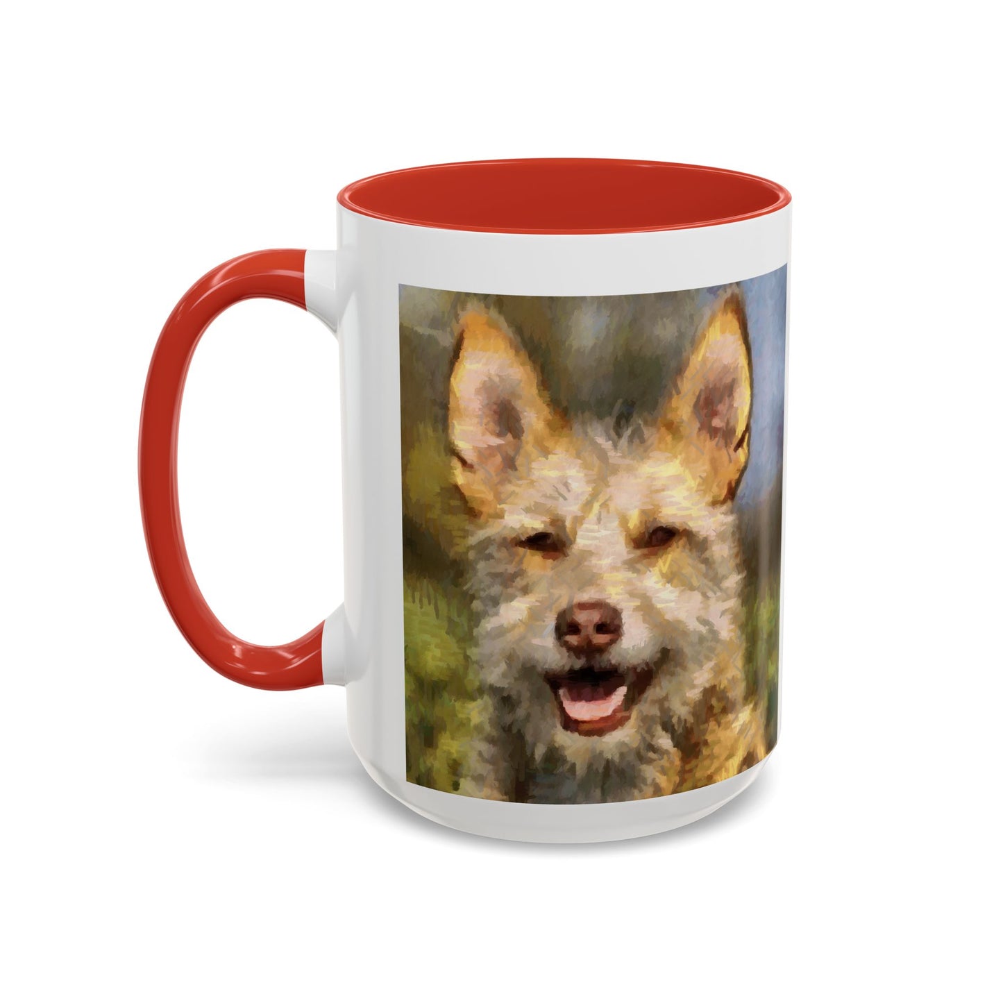 Accent Coffee Mug - Portuguese Podengo Delight