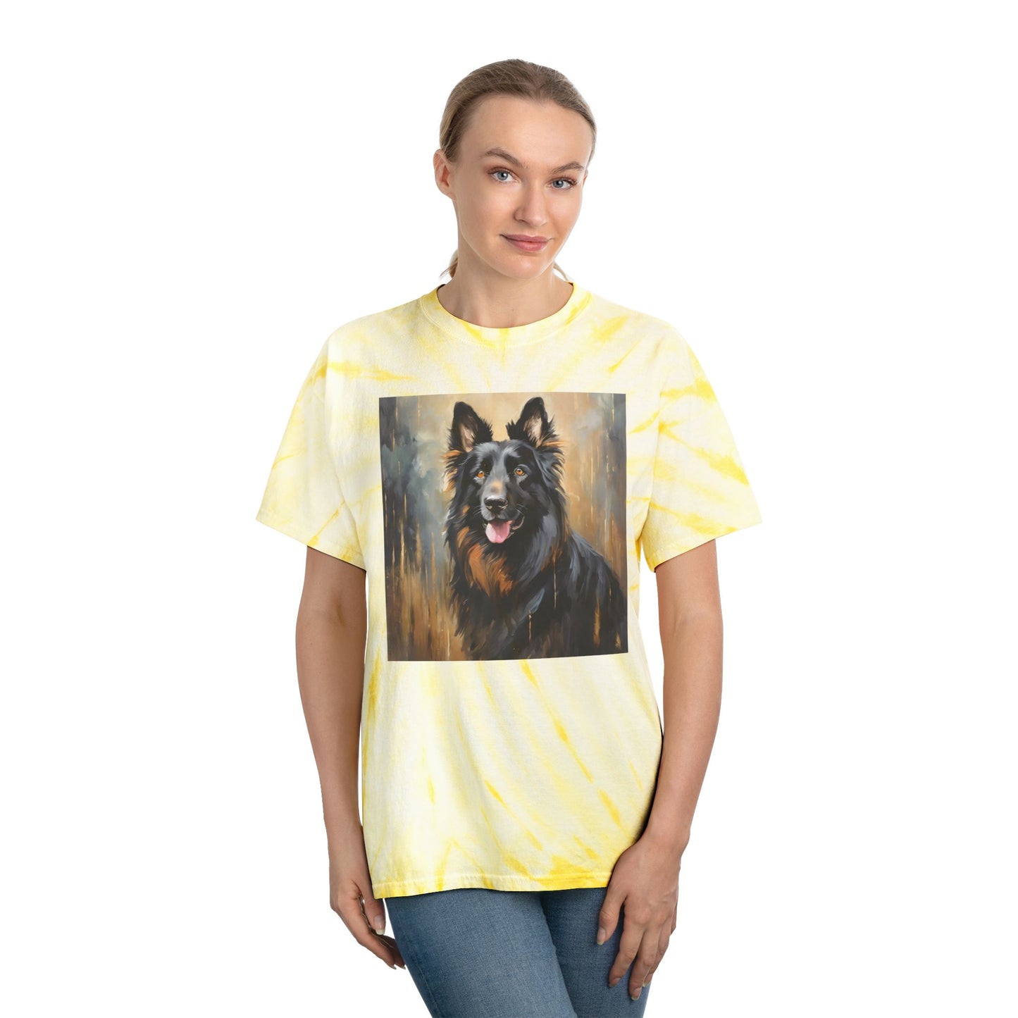 Bohemian Shepherd Classic Tie-Dye Tee, Cyclone