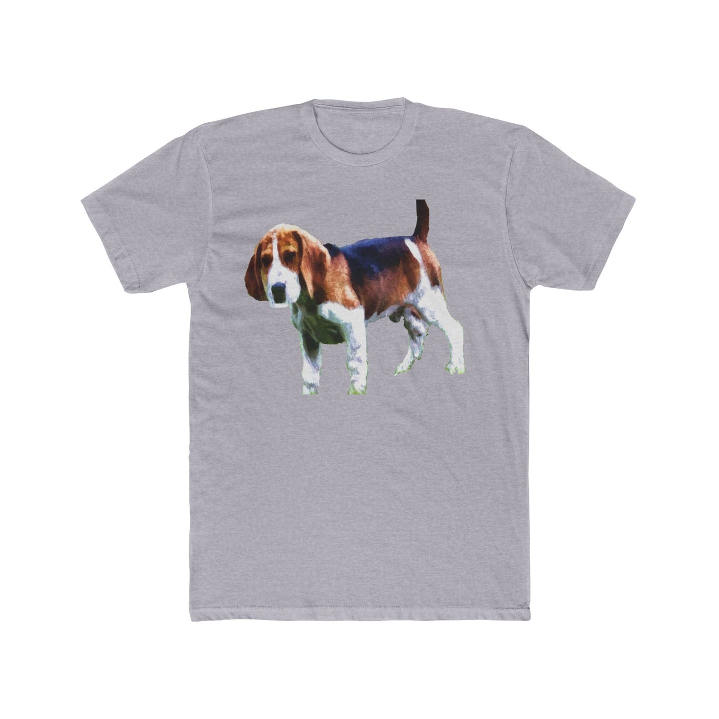 American Foxhound Men's Fitted Cotton Crew Tee
